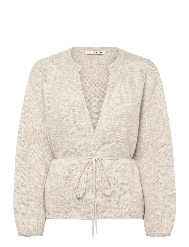 A-View - Lisette knit cardigan - kardiganid - sand - 0