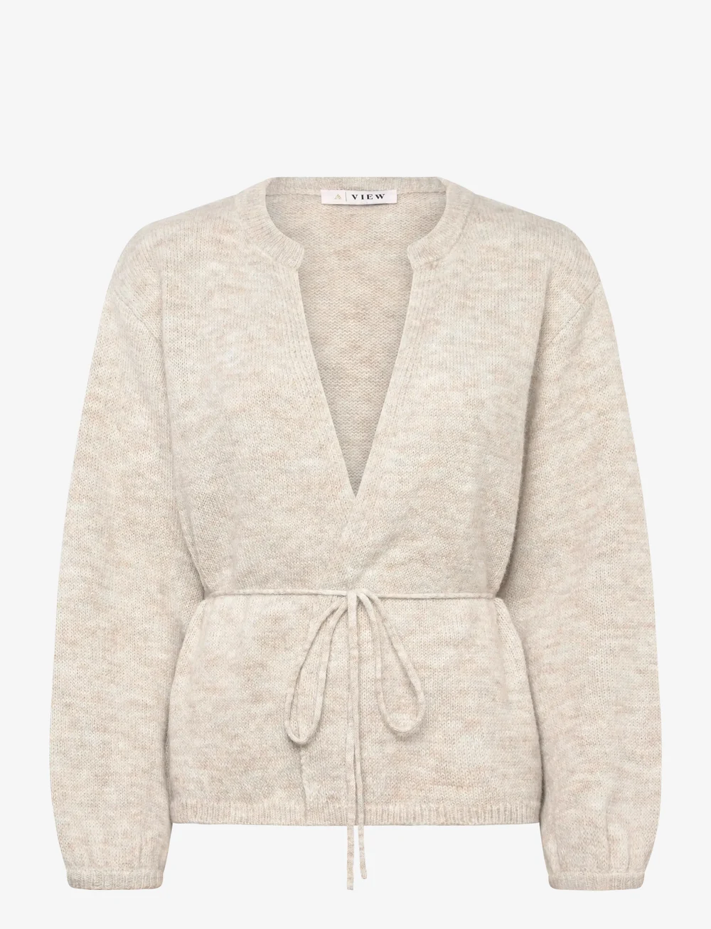 A-View - Lisette knit cardigan - kardiganid - sand - 0
