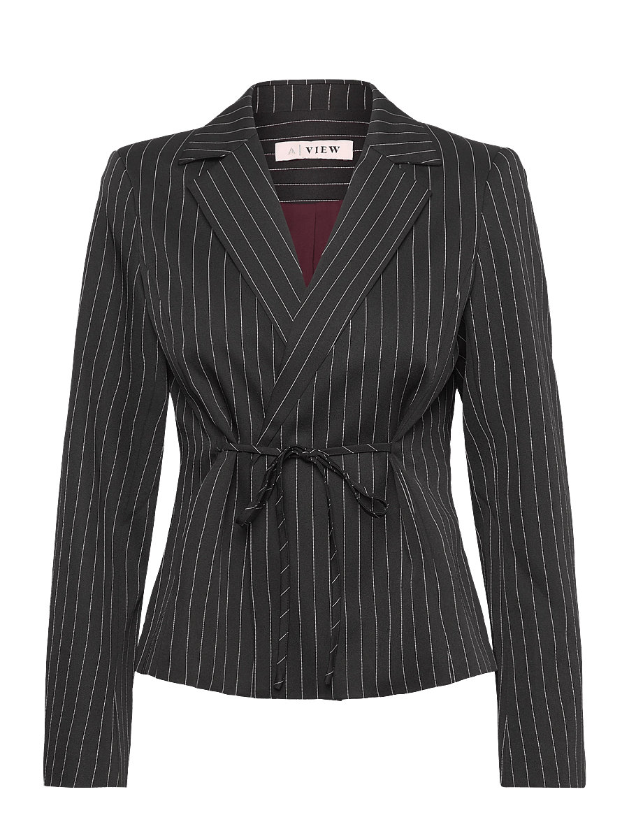A-View - Anity blazer - kavajer med skärp - 999 black - 1