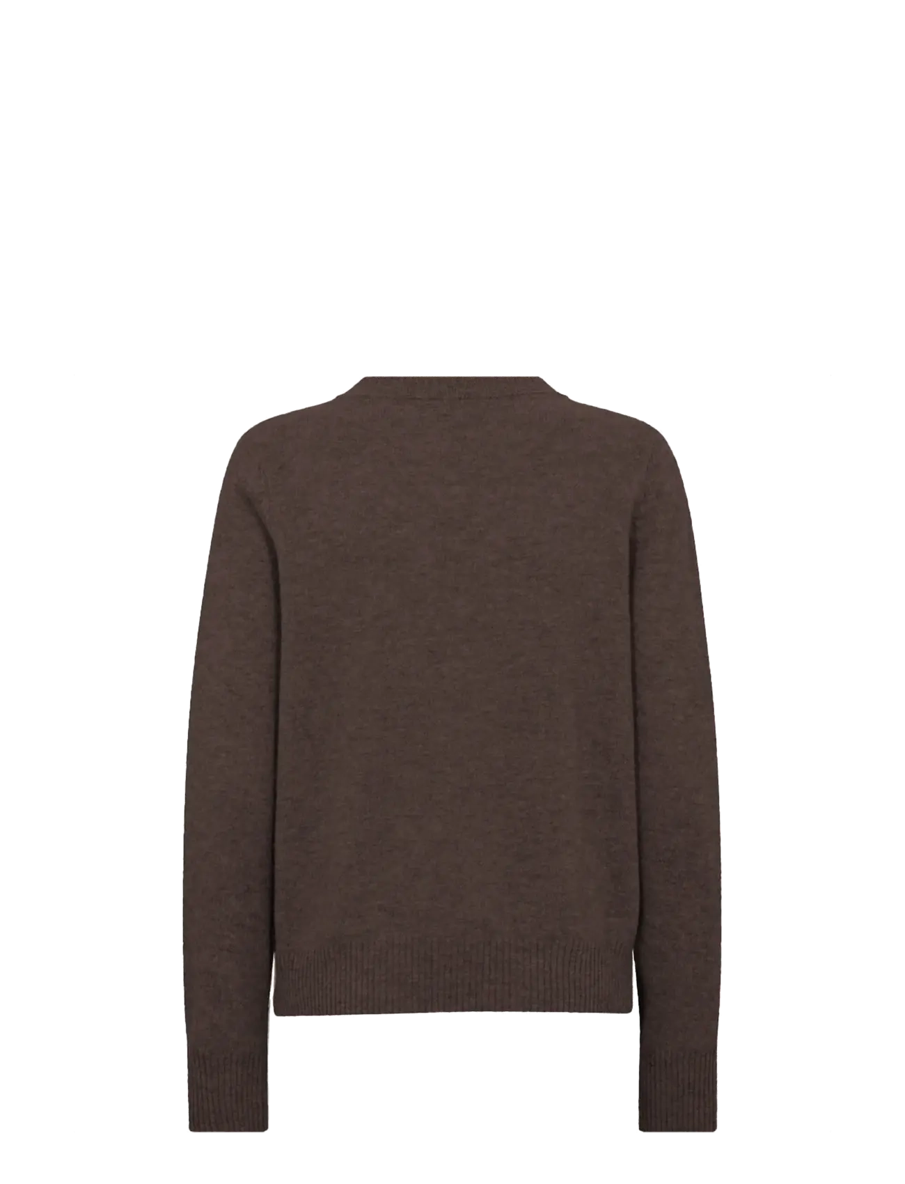 A-View - Merino knit pullover - jumpers - 117 brown - 1