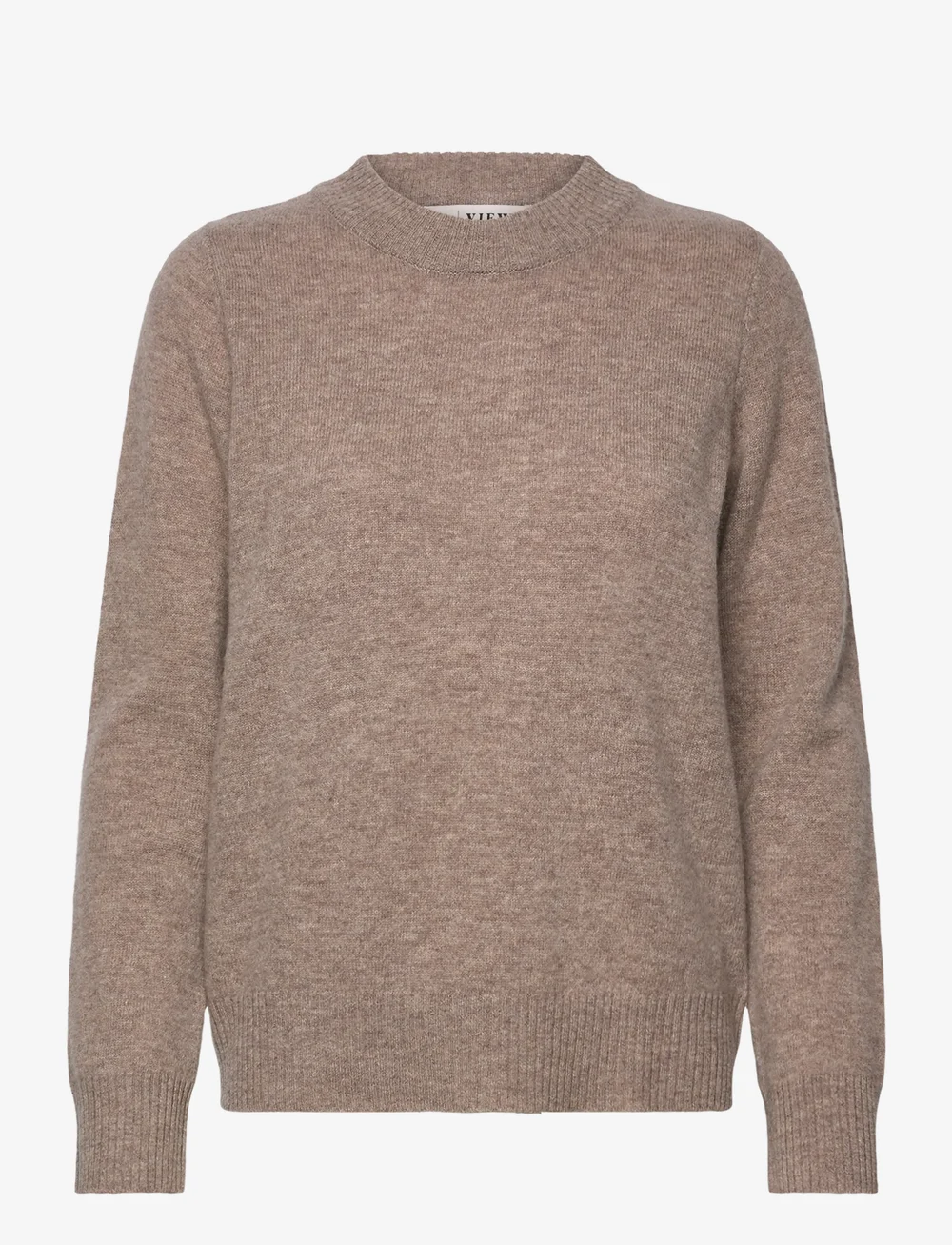 A-View - Merino knit pullover - pullover - light brown - 0