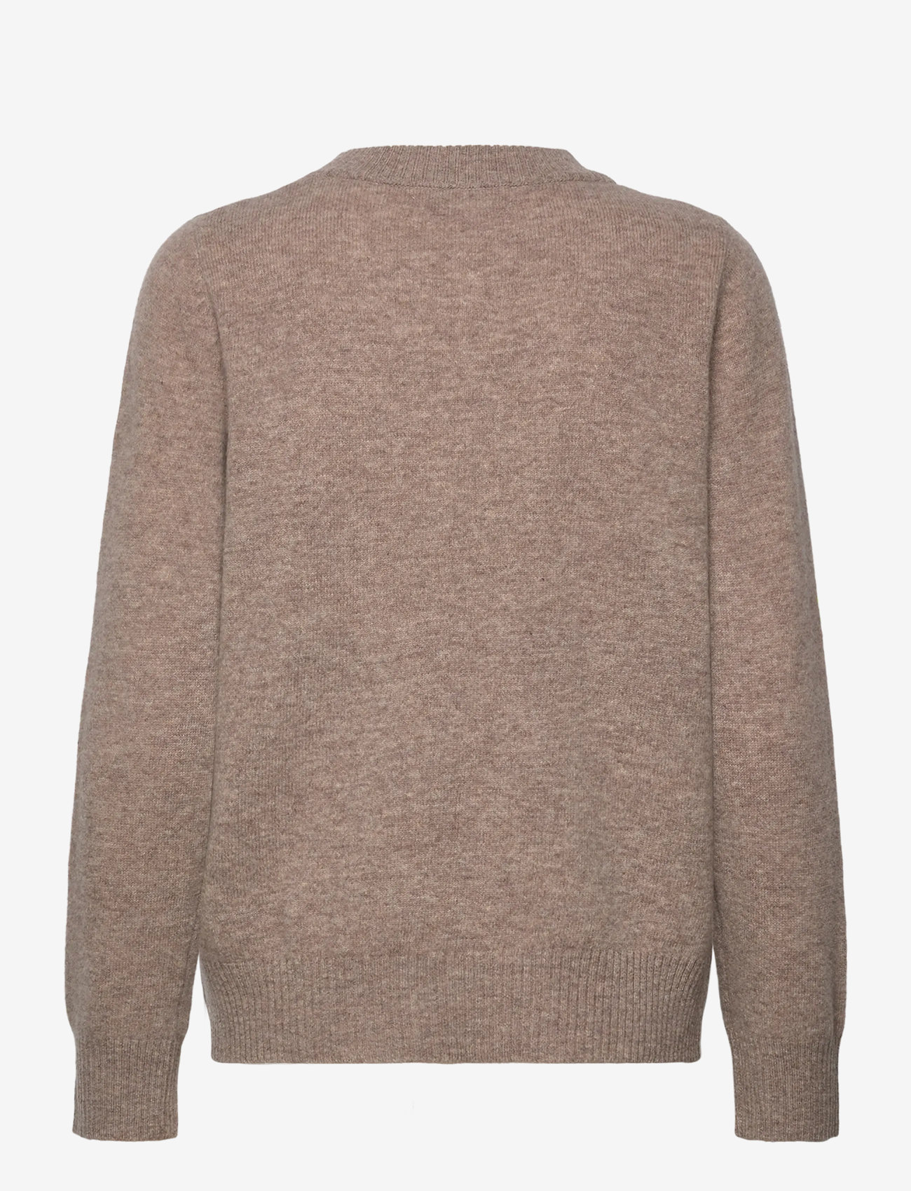 A-View - Merino knit pullover - sviitrid - light brown - 1