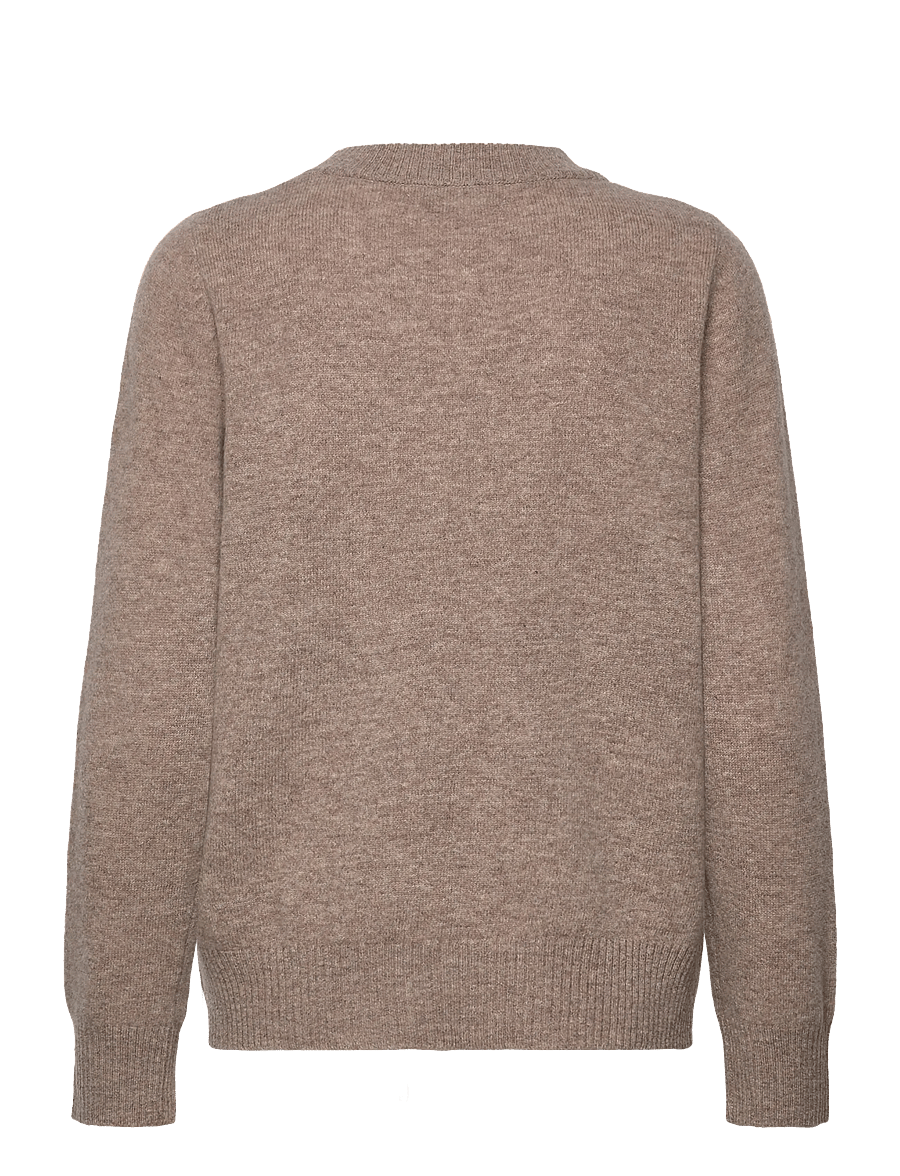 A-View - Merino knit pullover - pullover - light brown - 1