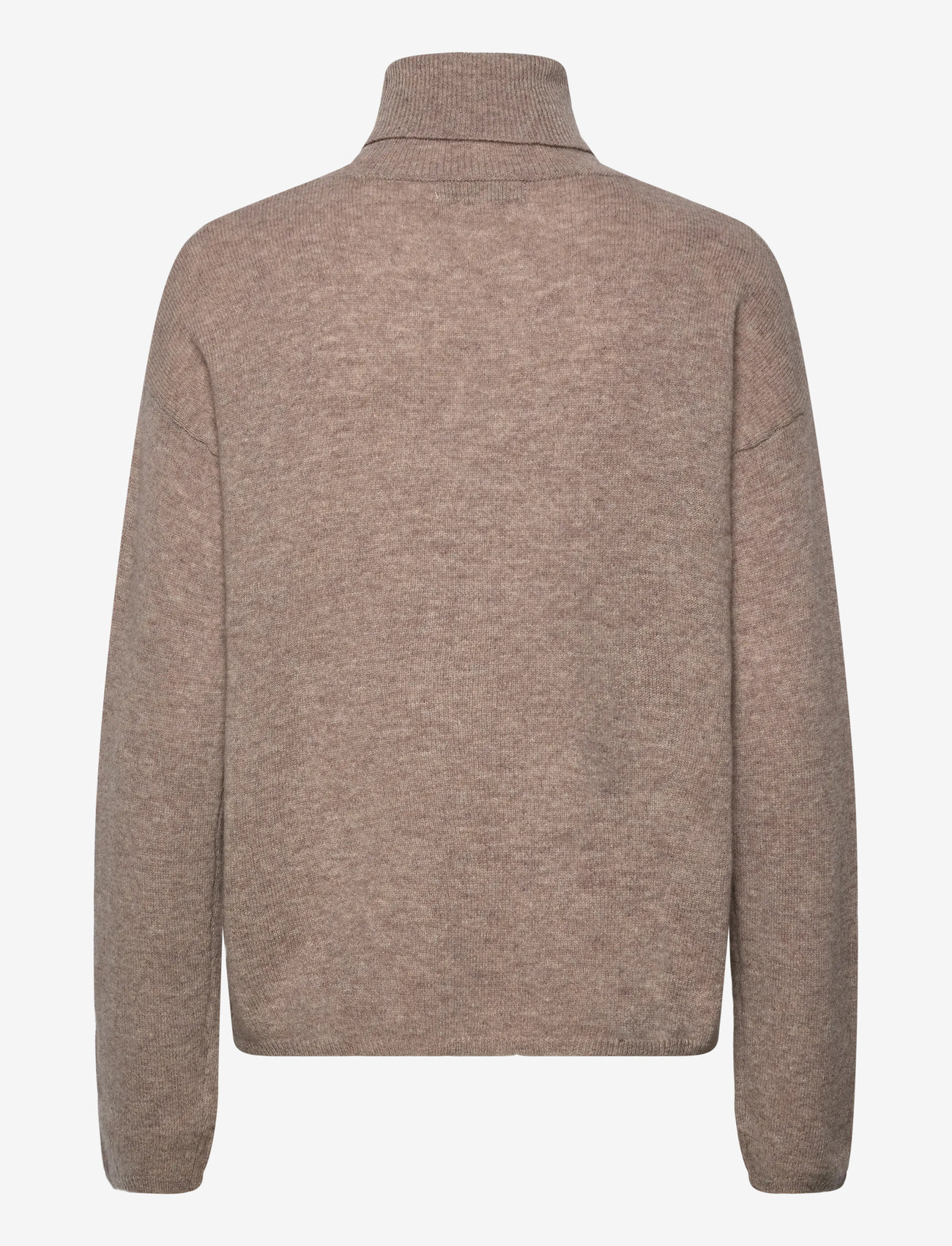 A-View - Merino knit rollneck - kõrge kaelusega kudumid - light brown - 1