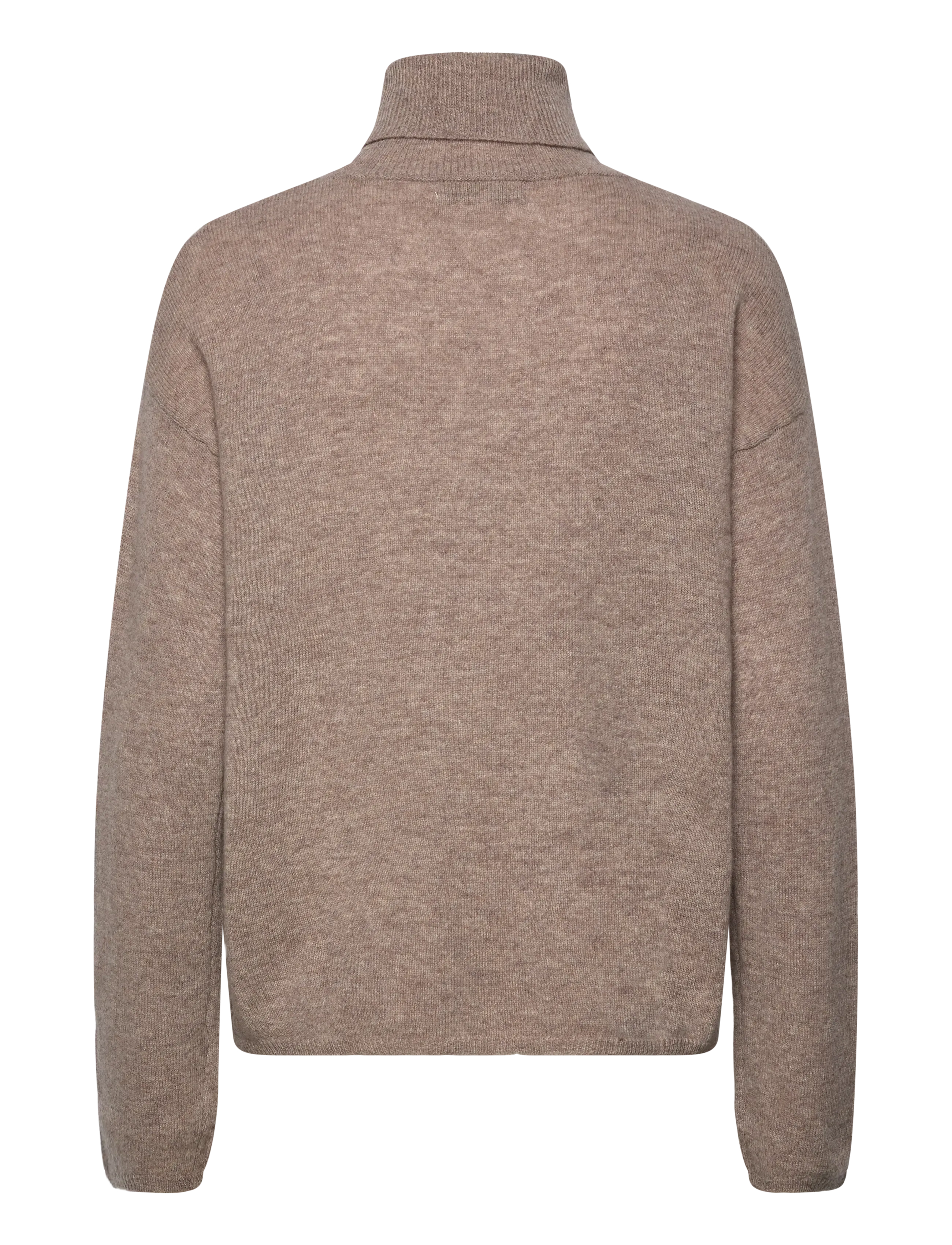 A-View - Merino knit rollneck - kõrge kaelusega džemprid - light brown - 1