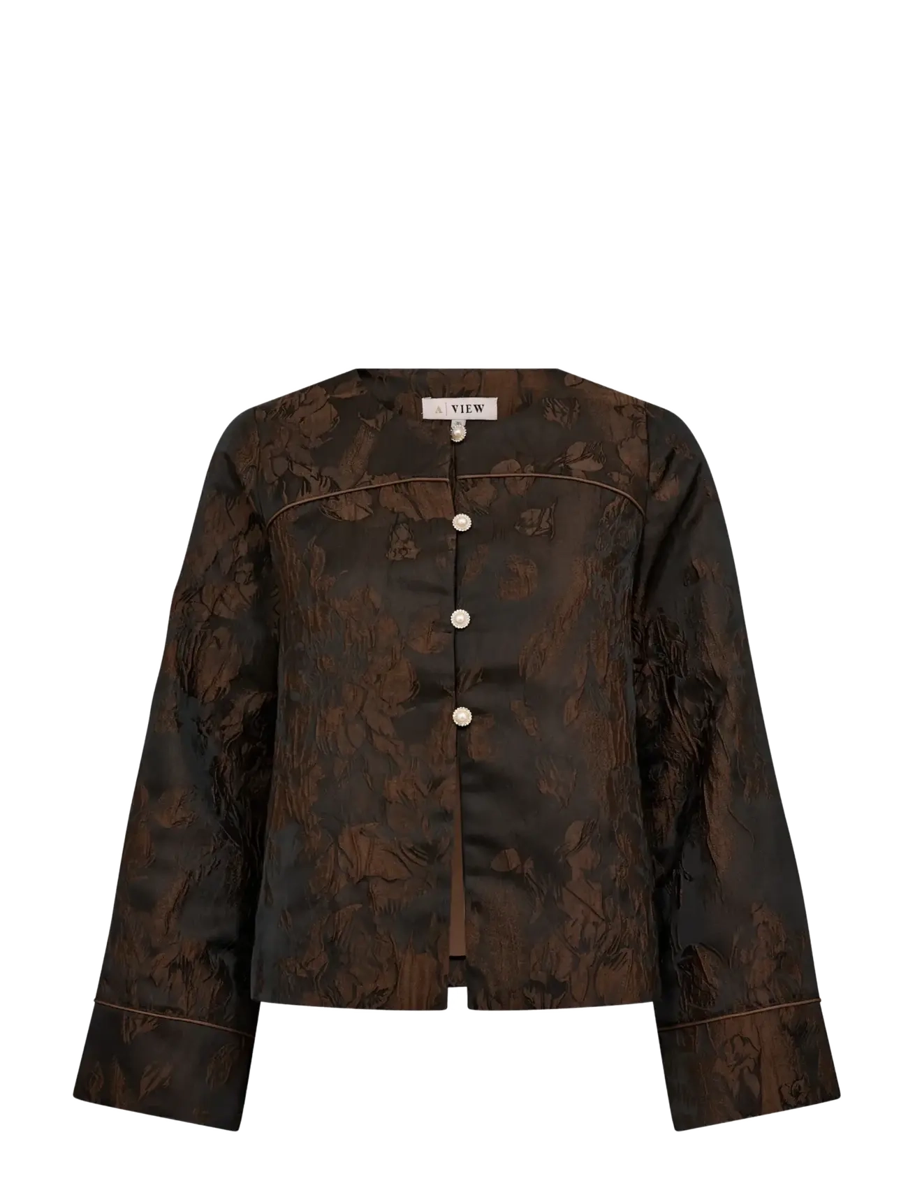 A-View - Aria jacket - tunna jackor - dark brown - 1