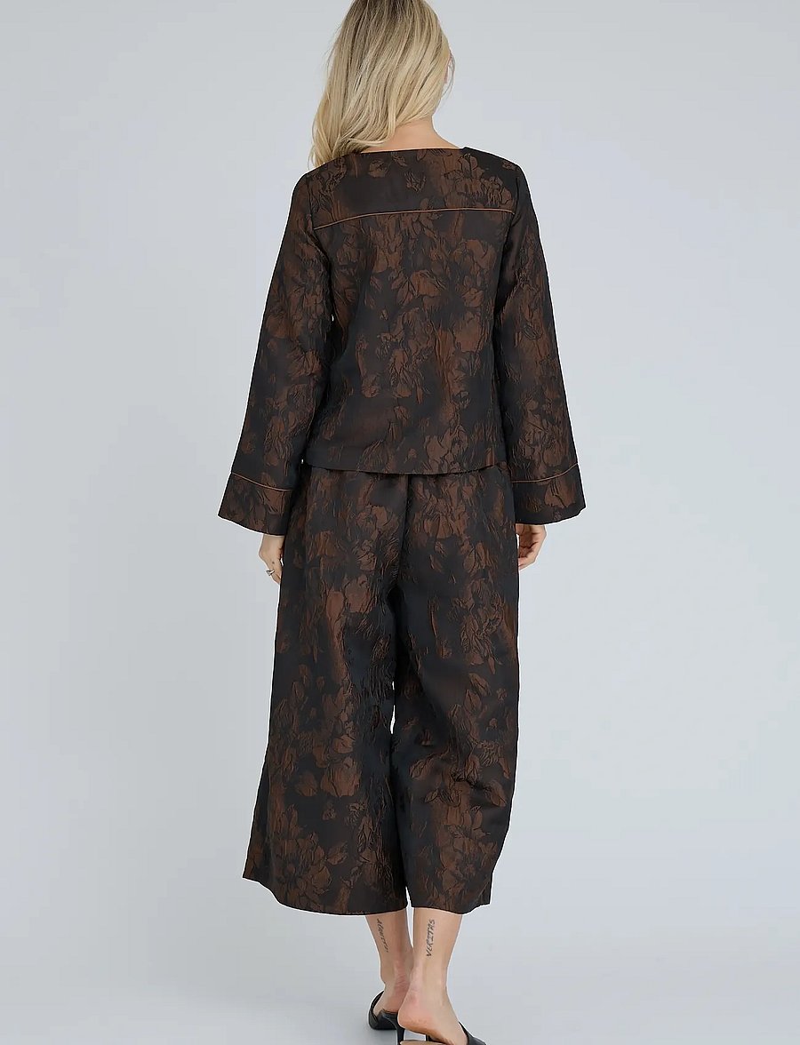 A-View - Aria jacket - lette jakker - dark brown - 3