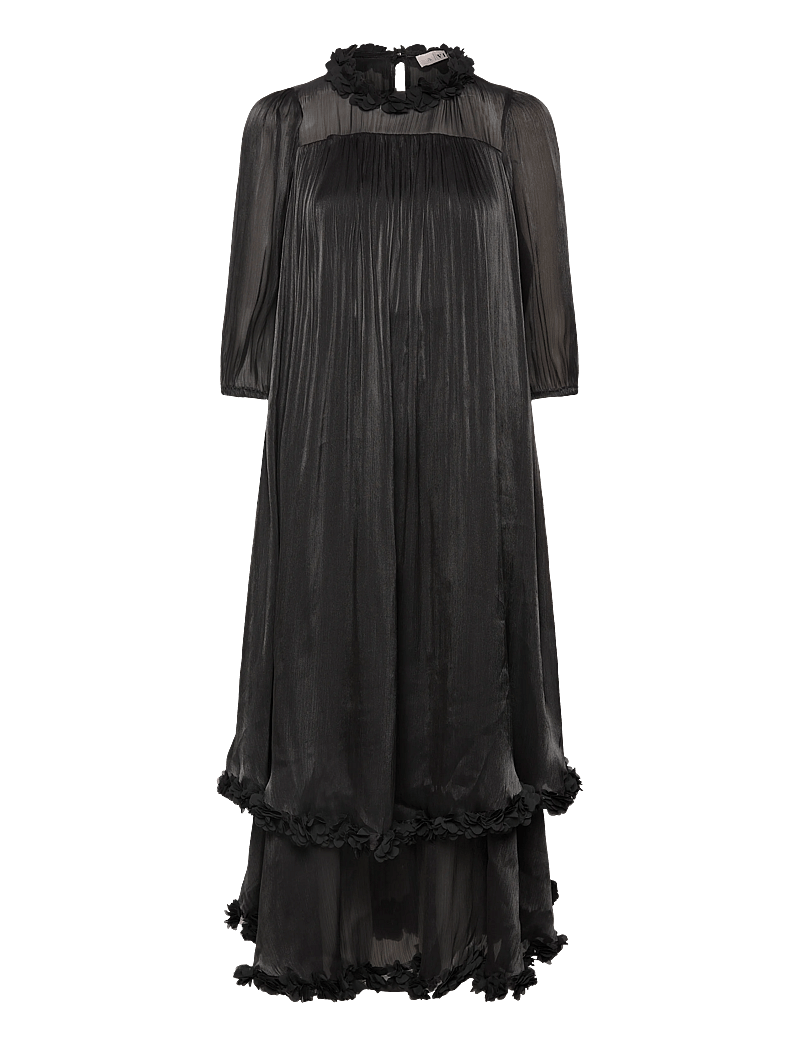 A-View - Daisi Long dress - aftenkjoler - black - 0