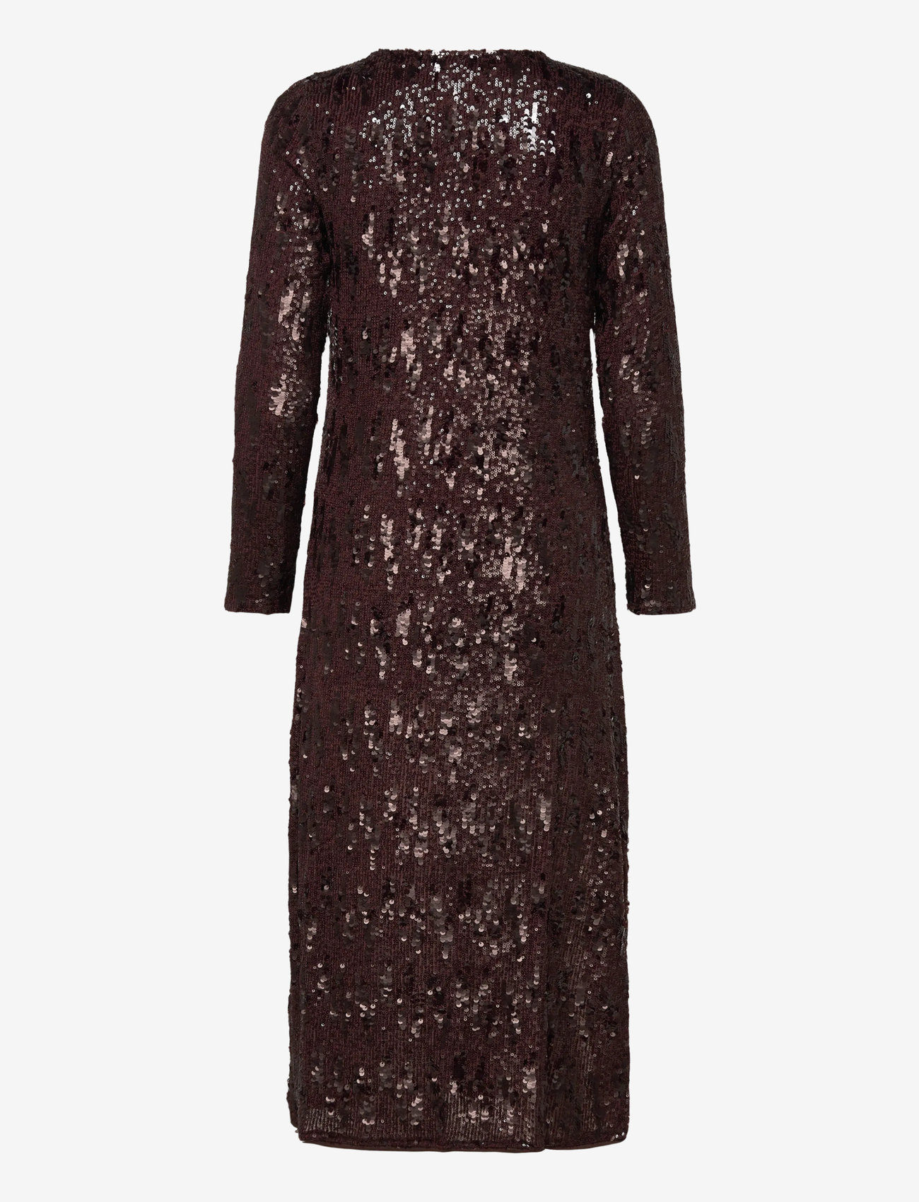 A-View - Valerie dress - paillettenkleider - dark brown - 1