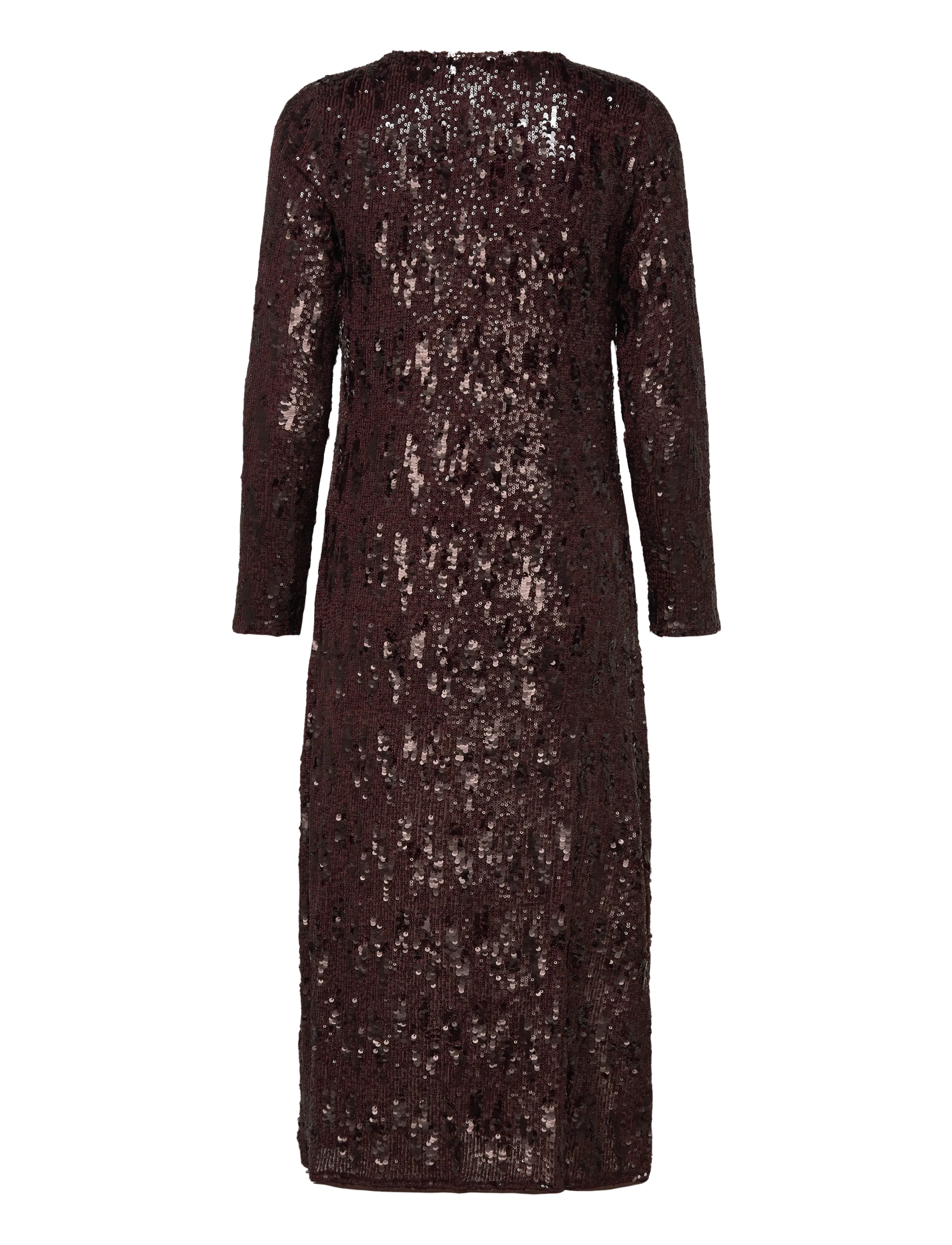 A-View - Valerie dress - paljettimekot - dark brown - 1