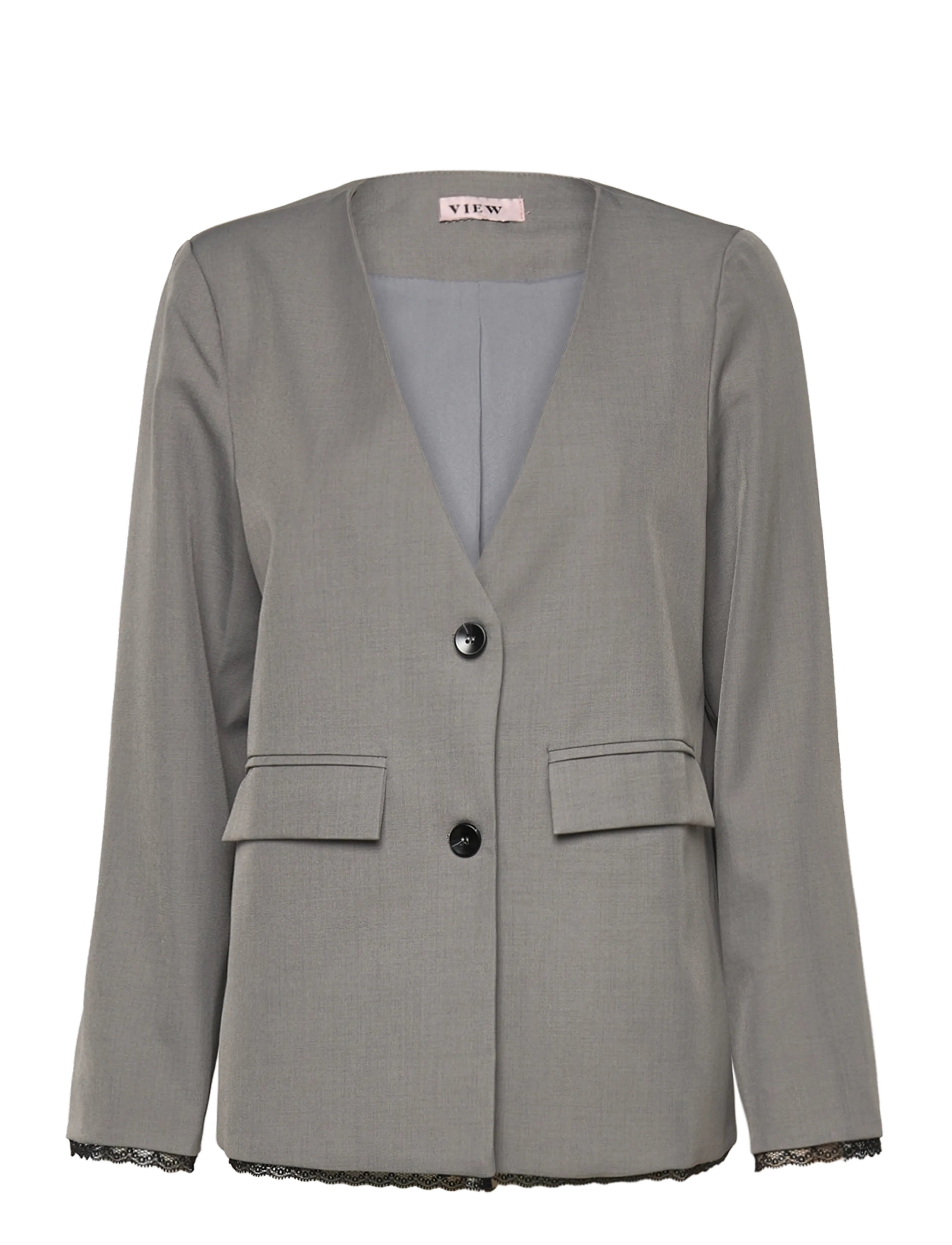 A-View Dupont blazer - A-View - MEDIUM GREY MELANGE / grey