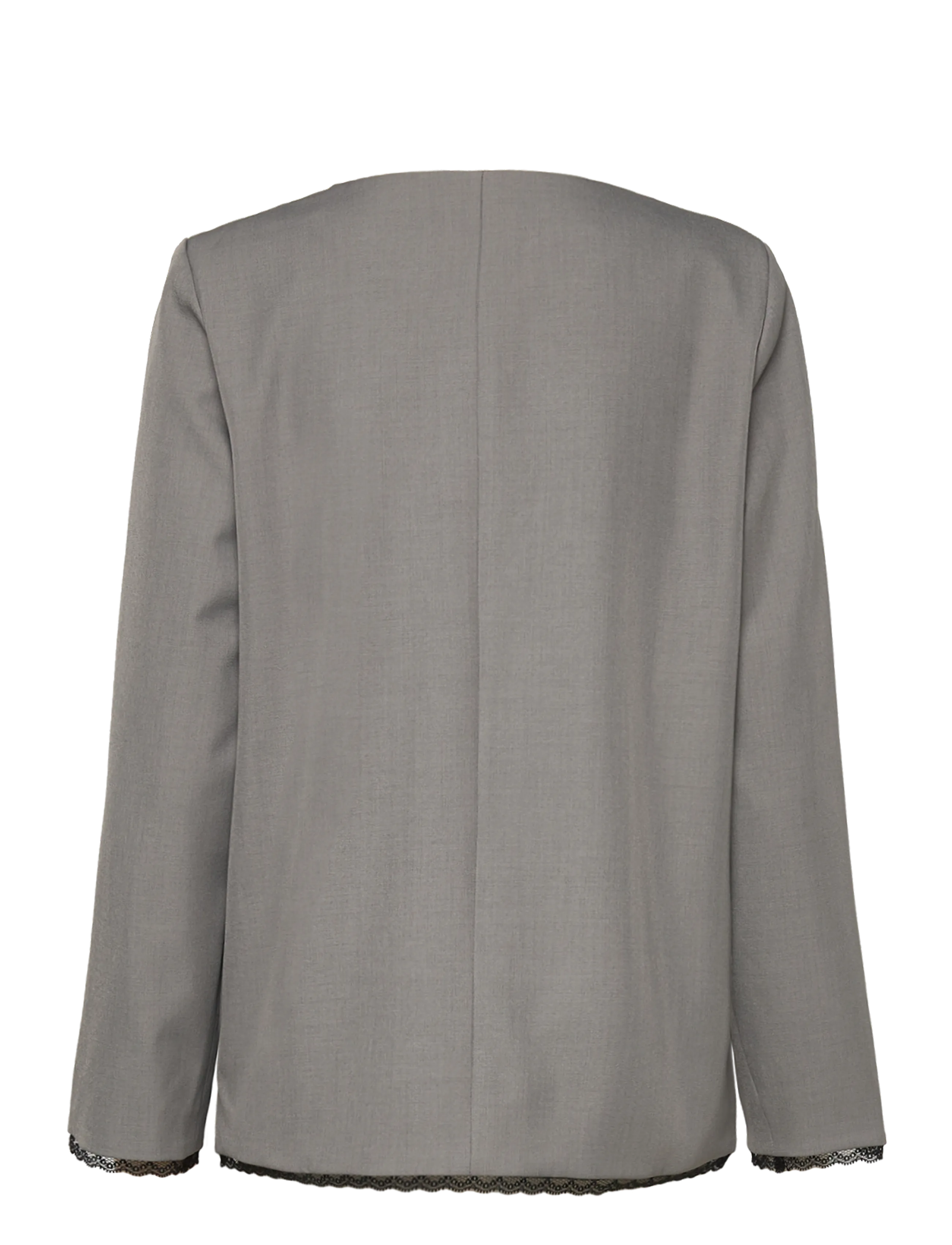 A-View - Dupont blazer - blazers met één knopenrij - medium grey melange - 1