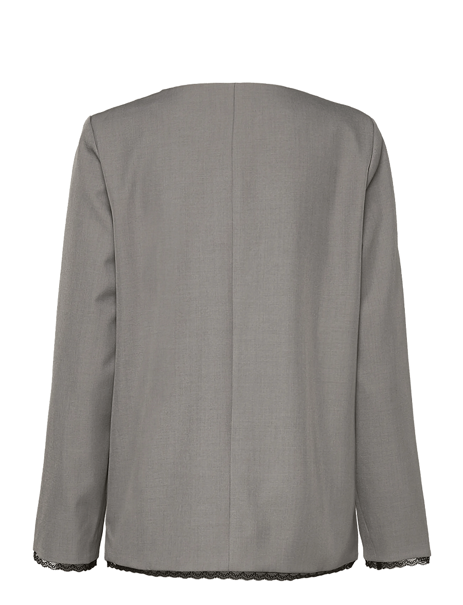 A-View - Dupont blazer - einreihige blazer - medium grey melange - 1