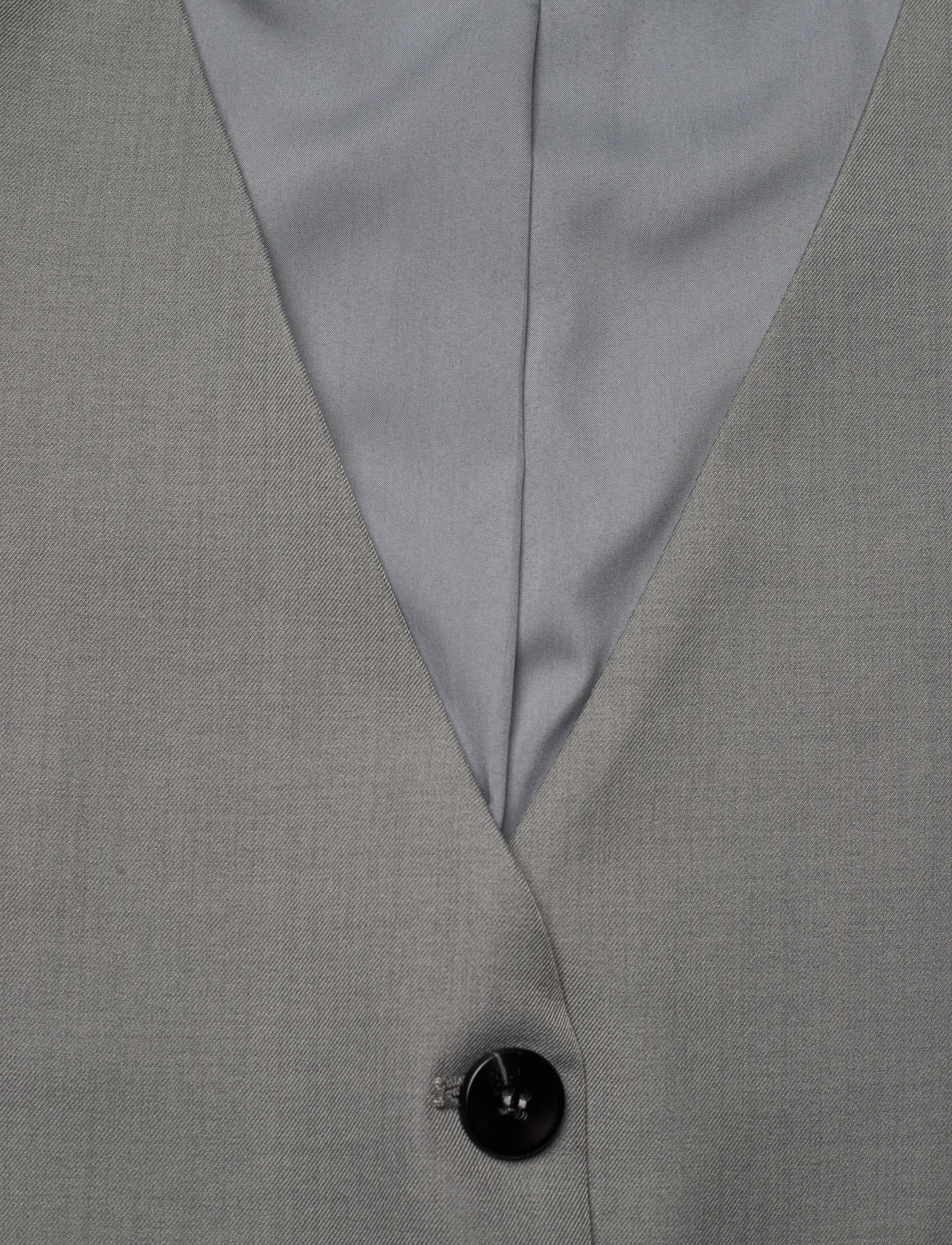 A-View - Dupont blazer - blazers met één knopenrij - medium grey melange - 2