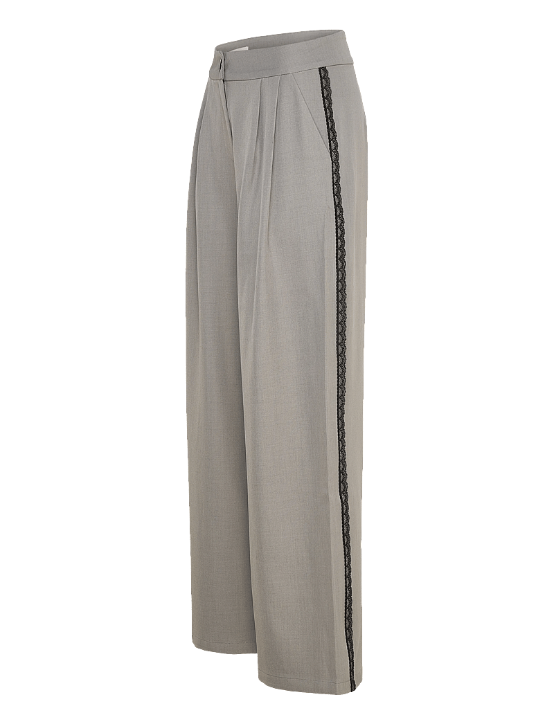 A-View - Dupont pants - pidulikud püksid - medium grey melange - 2