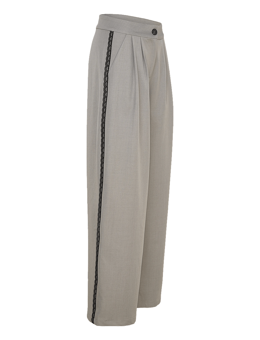 A-View - Dupont pants - pantalons habillés - medium grey melange - 3