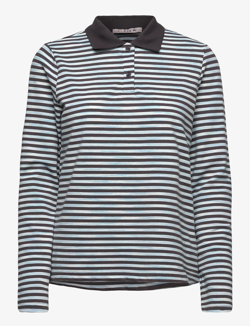 A-View - Bodil blouse - pikéer - blue - 0