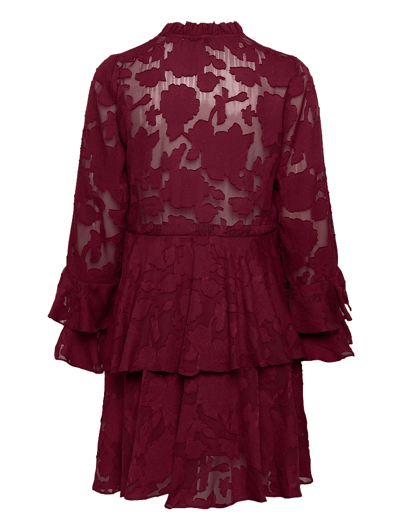 A-View - Floretta dress - cocktailklänningar - cabernet - 1
