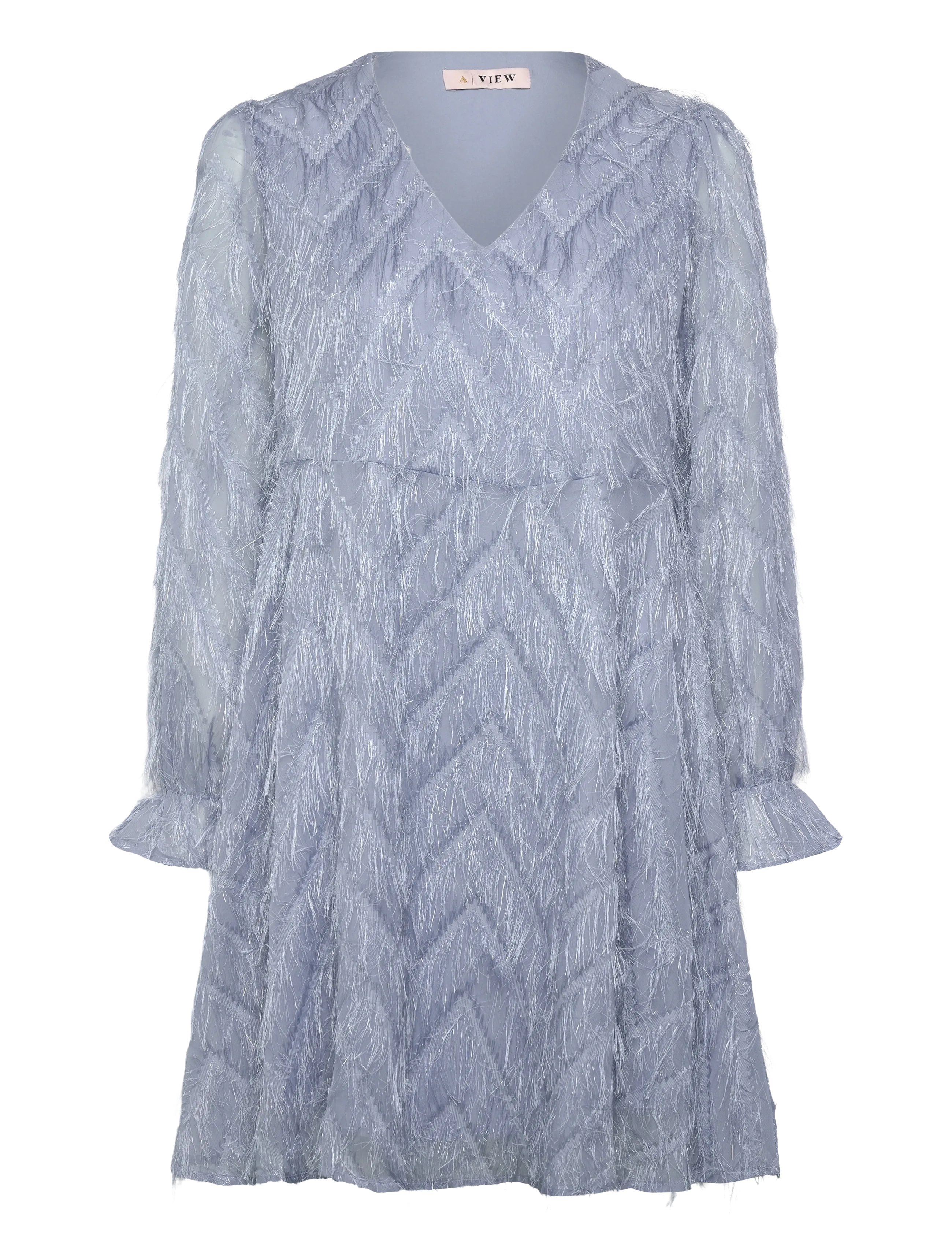 A-View Elna Dress, 34, Dresses, Grau - Short Frauen