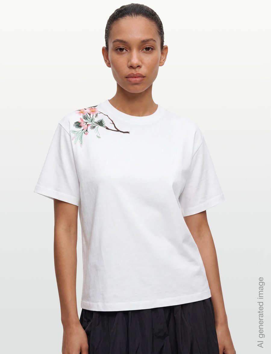 A-View - Best FlowerTee - t-shirts - white - 3
