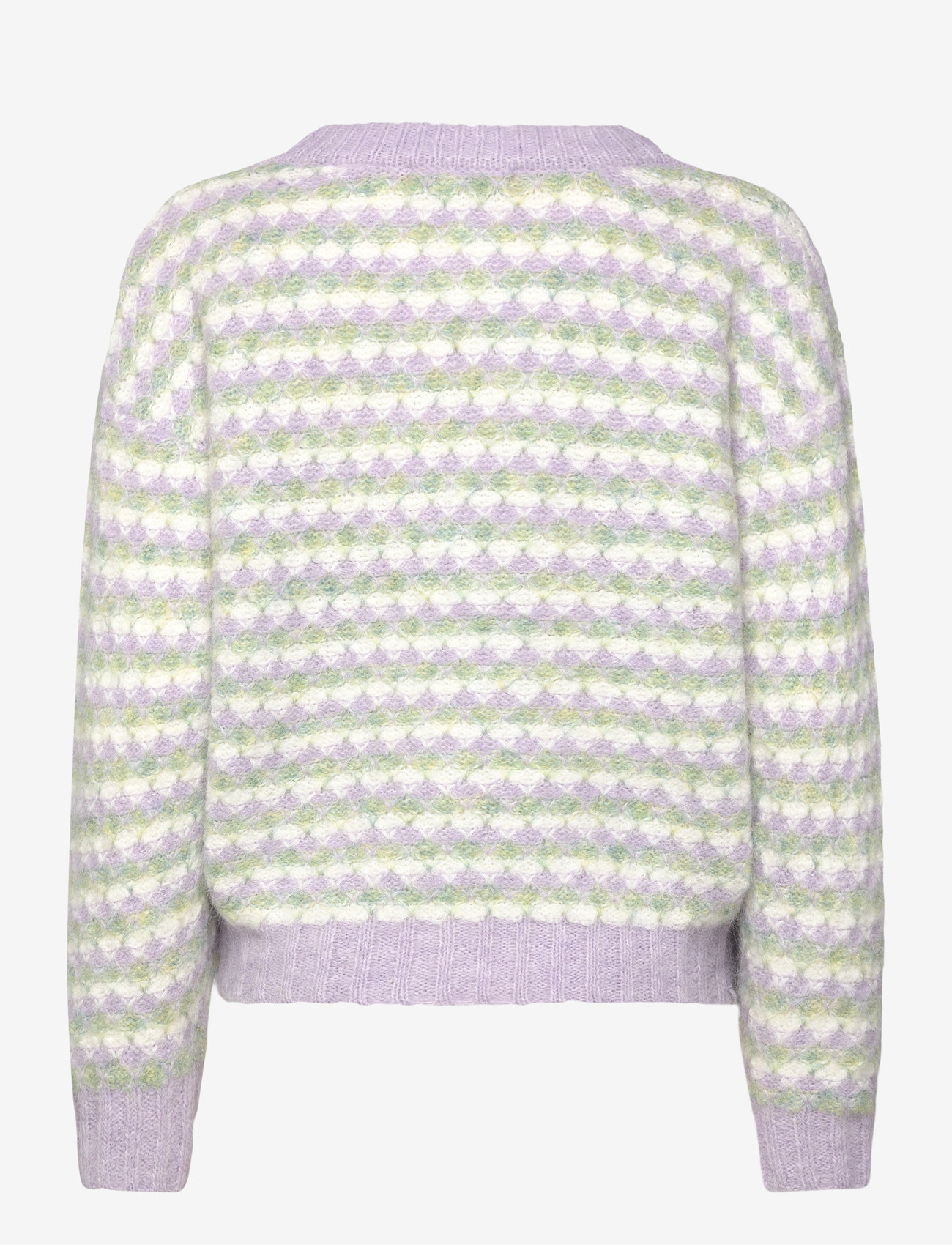 A-View - Sassi knit pullover - herbstliche kleidung - green/purple - 1
