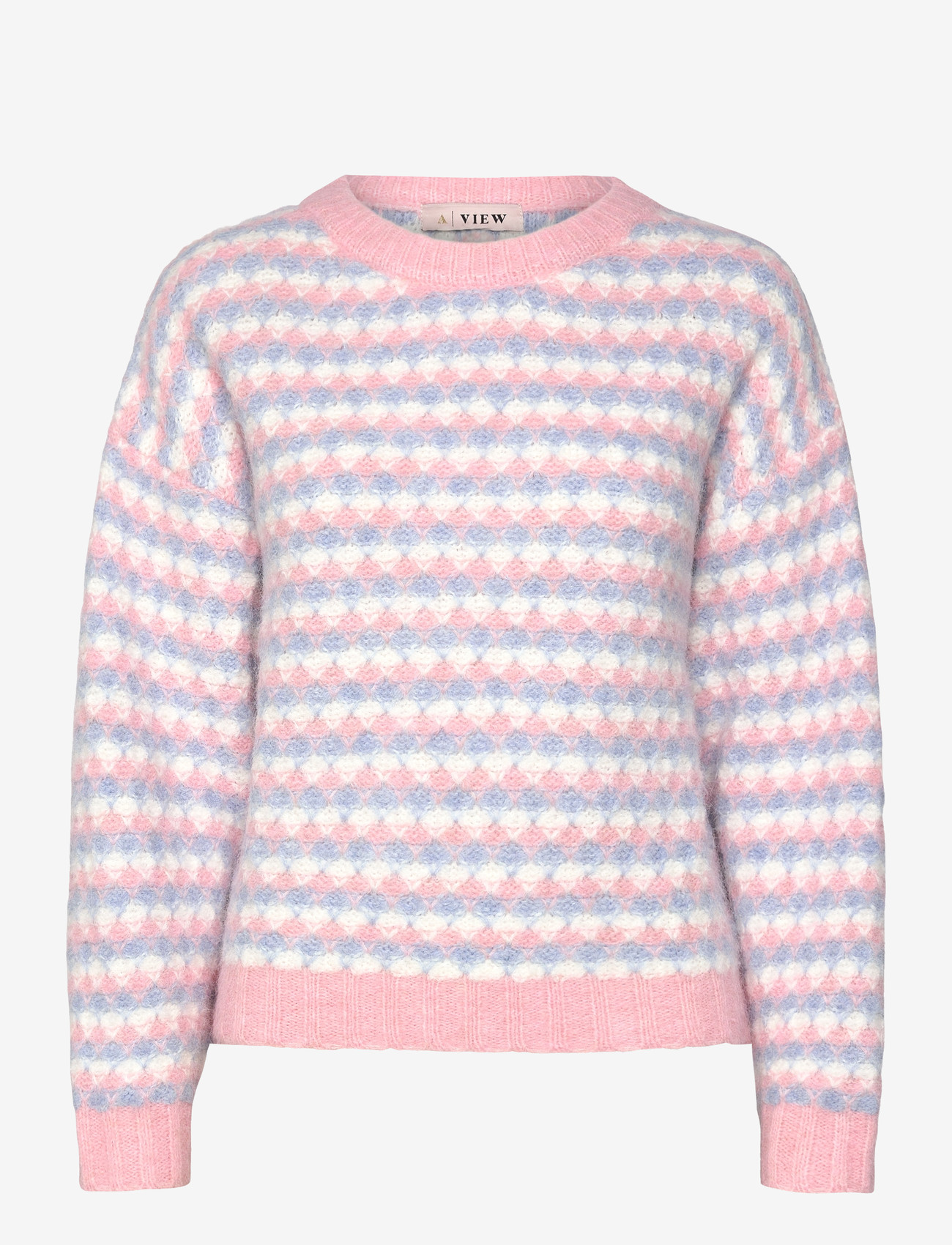 A-View - Sassi knit pullover - sügisesed riided - rose/blue - 0