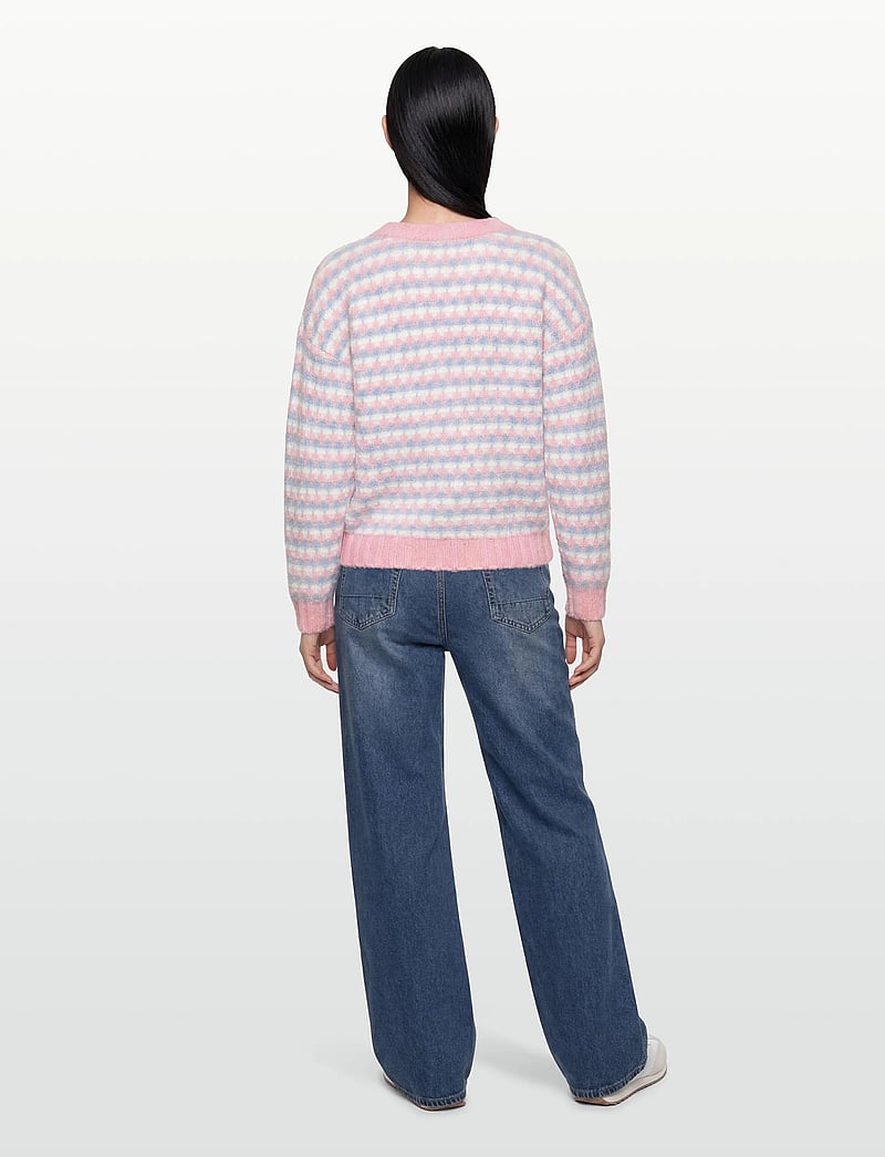 A-View - Sassi knit pullover - pullover - rose/blue - 4