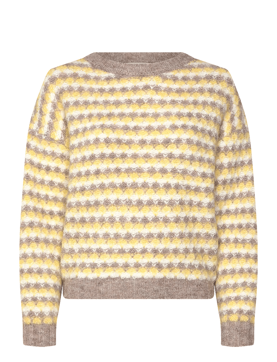 A-View - Sassi knit pullover - pullover - sand/yellow - 1