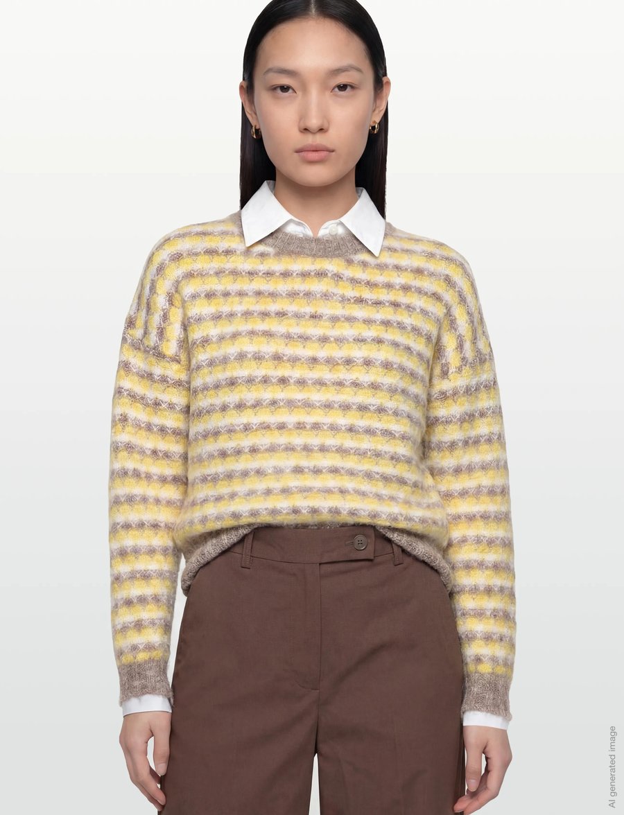 A-View - Sassi knit pullover - pullover - sand/yellow - 3