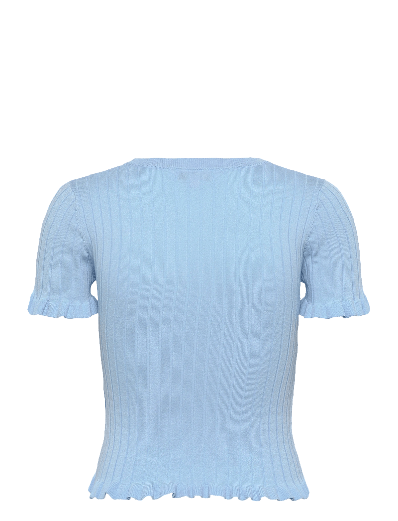 A-View - Fabi knit top - poloer - light blue - 1