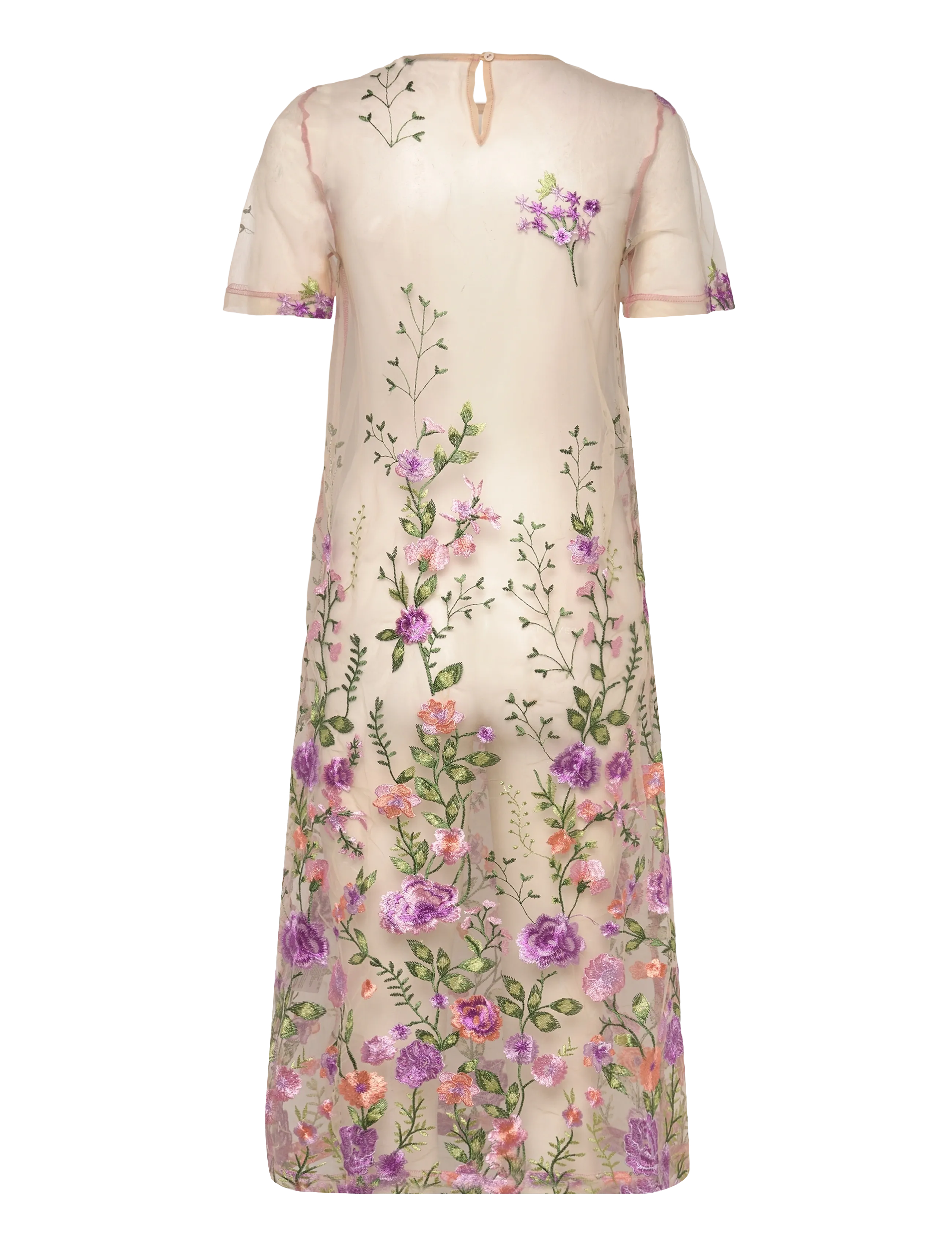 A-View - Fuschia midi dress - midimekot - 180 green/purple - 2