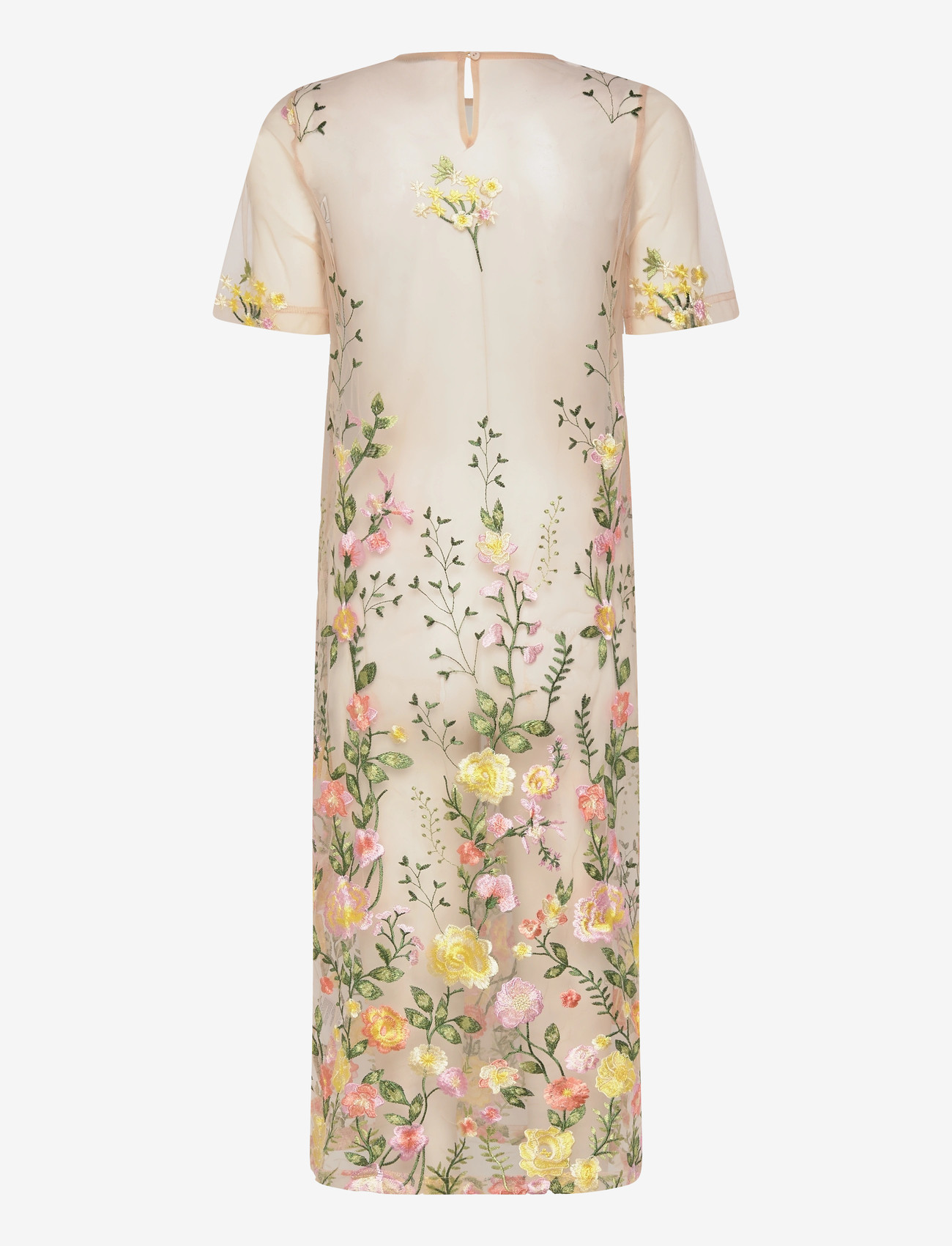 A-View - Fuschia midi dress - summer dresses - 201 sand/yellow - 1