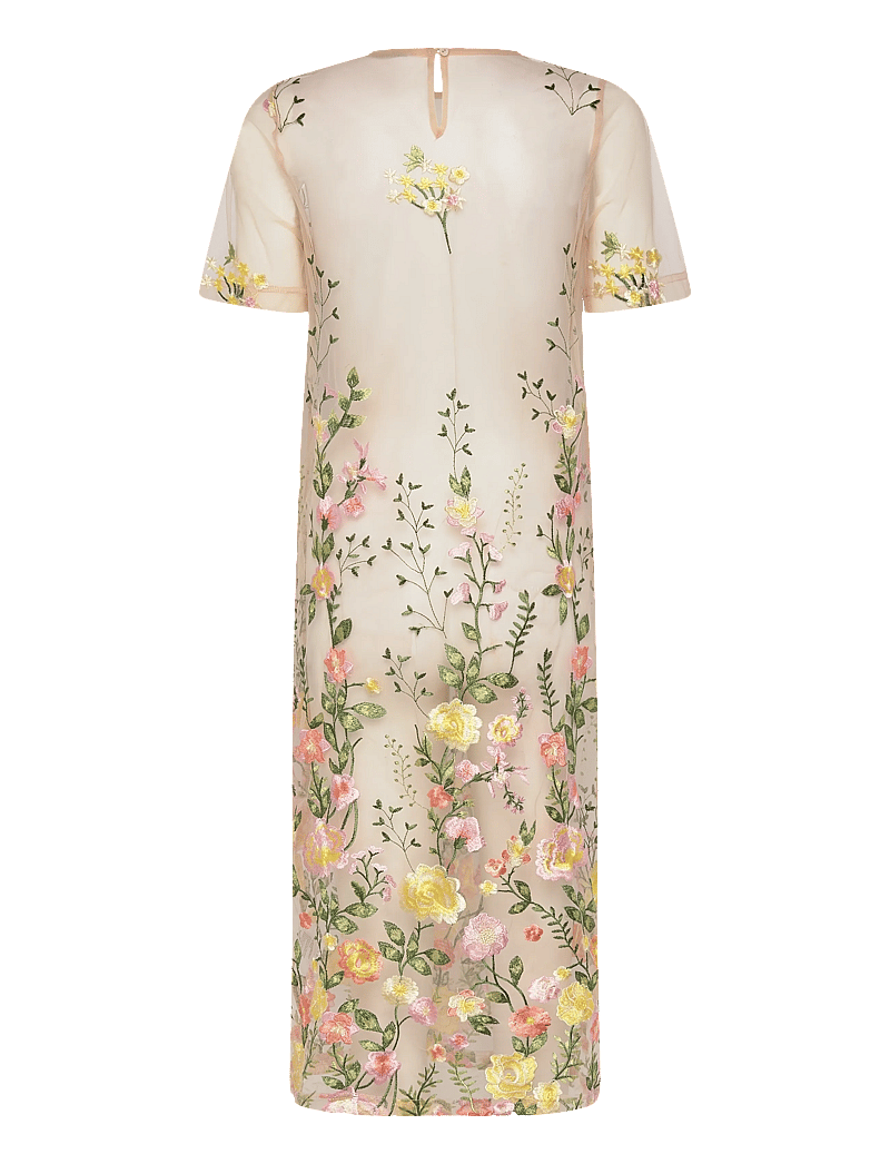 A-View - Fuschia midi dress - summer dresses - 201 sand/yellow - 1