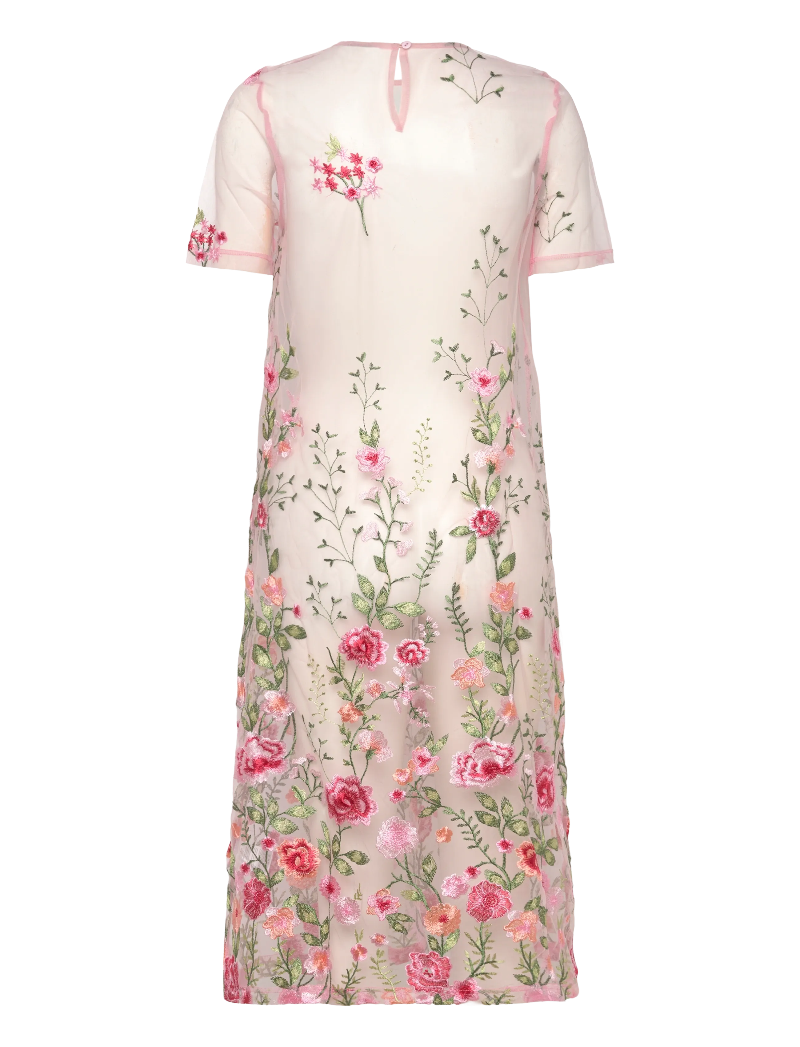 A-View - Fuschia midi dress - sommarklänningar - 255 rose/red - 2