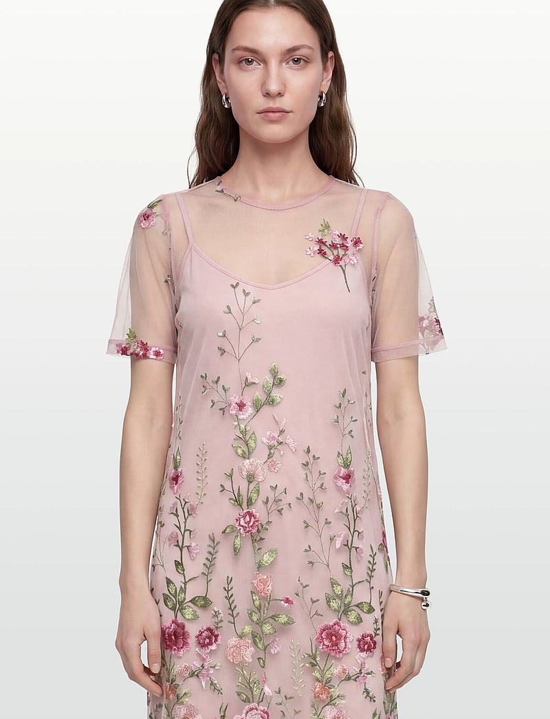 A-View - Fuschia midi dress - sommerkleider - 255 rose/red - 3