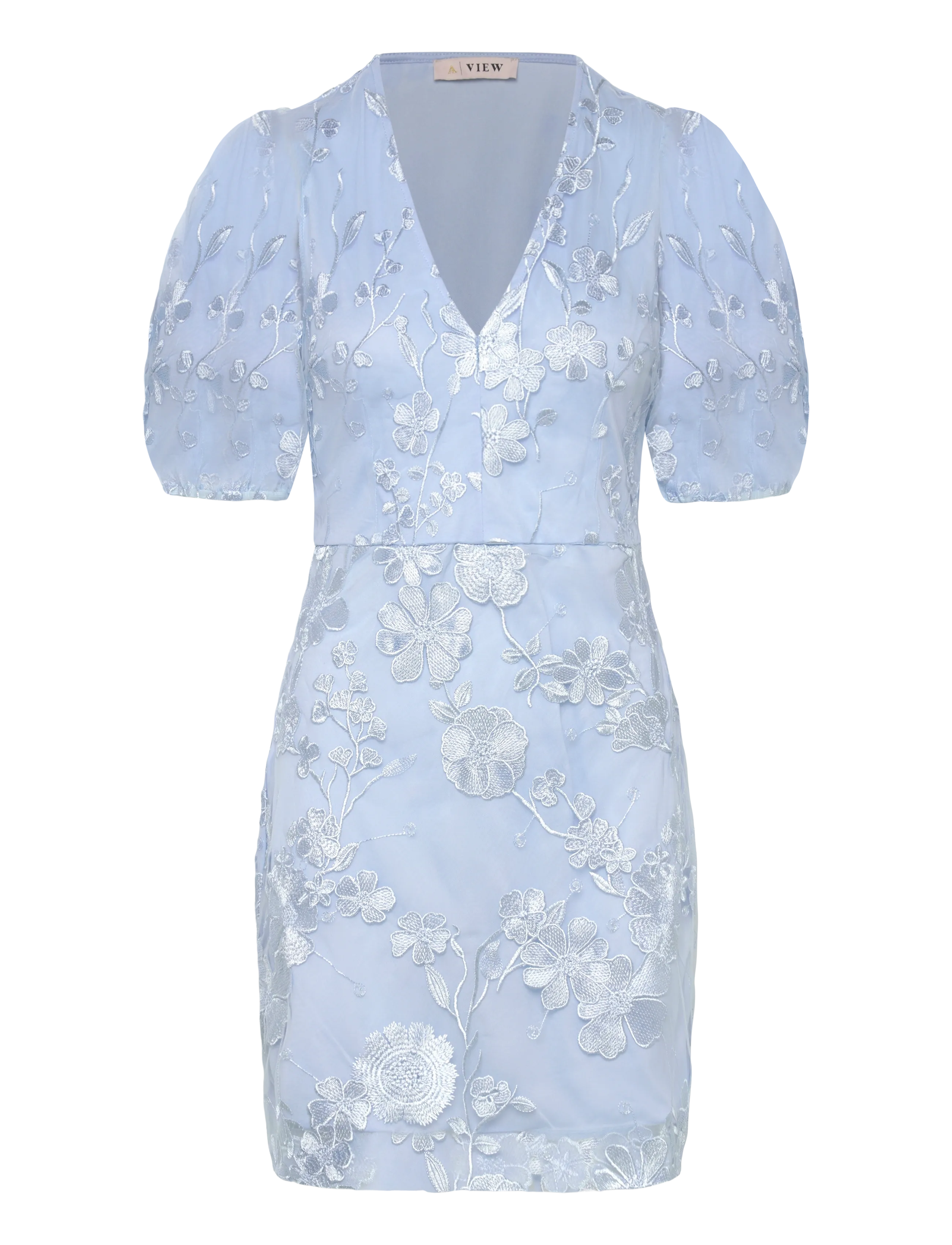 A-View Luletta dress - A-View - 282 LIGHT BLUE / blue