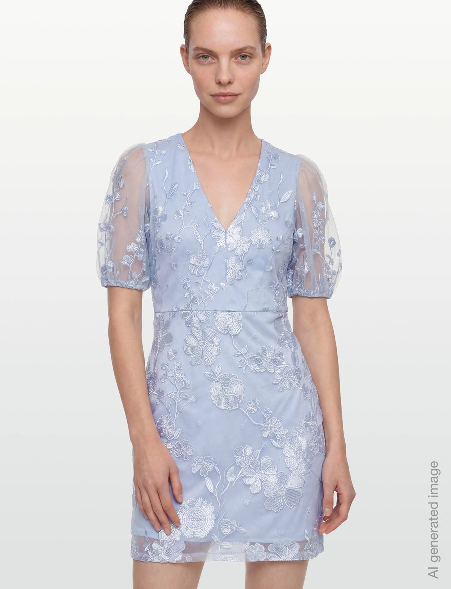 A-View - Luletta dress - festklänningar - 282 light blue - 3