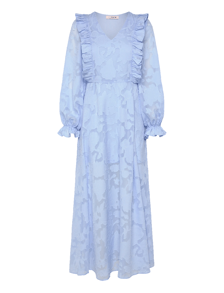 A-View - Floretta maxi dress - kesämekot - 282 light blue - 1