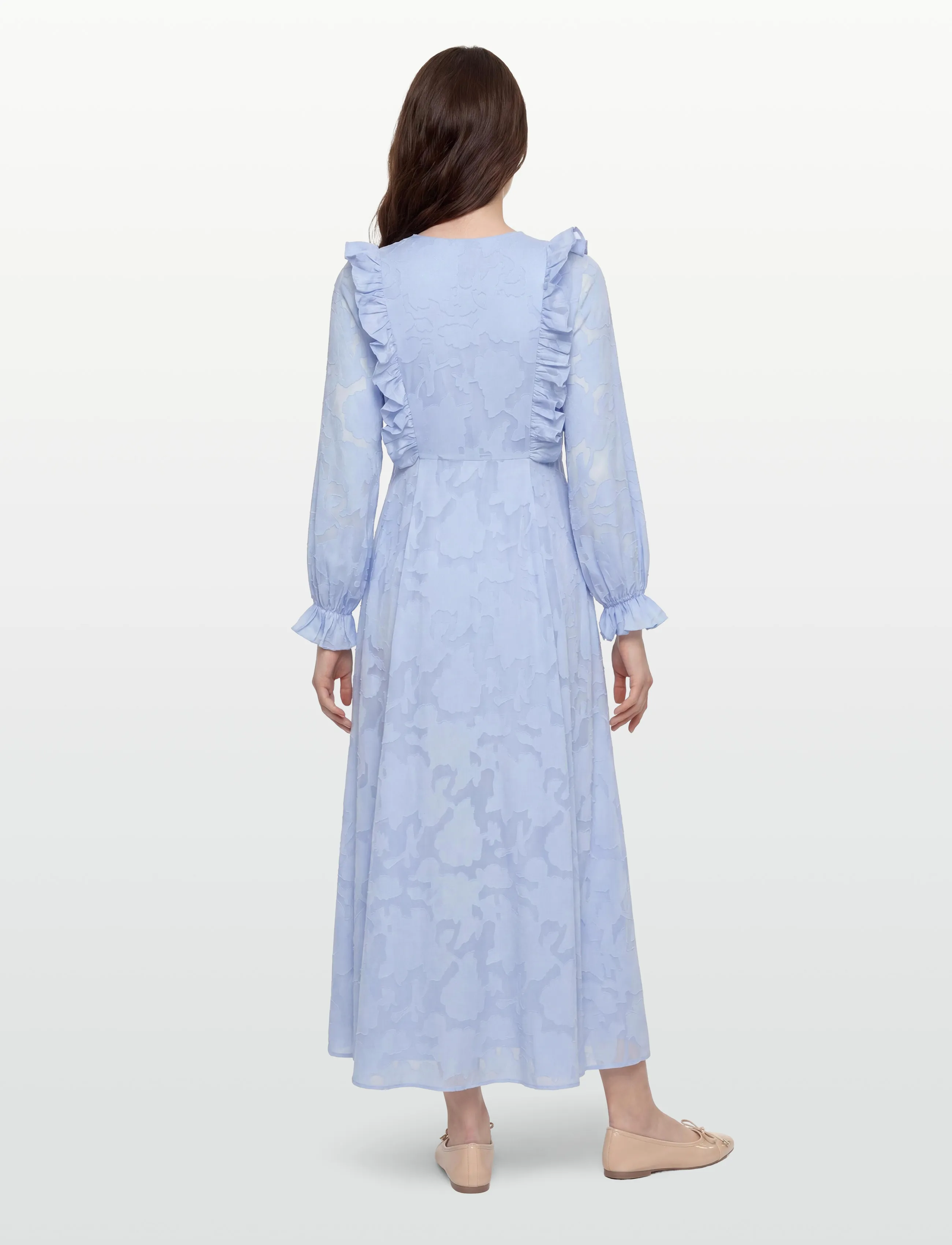 A-View - Floretta maxi dress - maksimekot - 282 light blue - 4