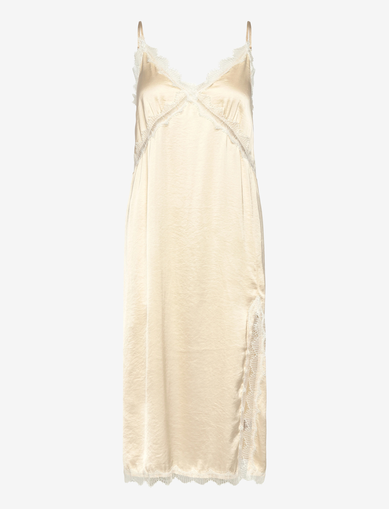 A-View - Zoe dress - Õlapaeltega kleidid - 069 pale yellow - 0