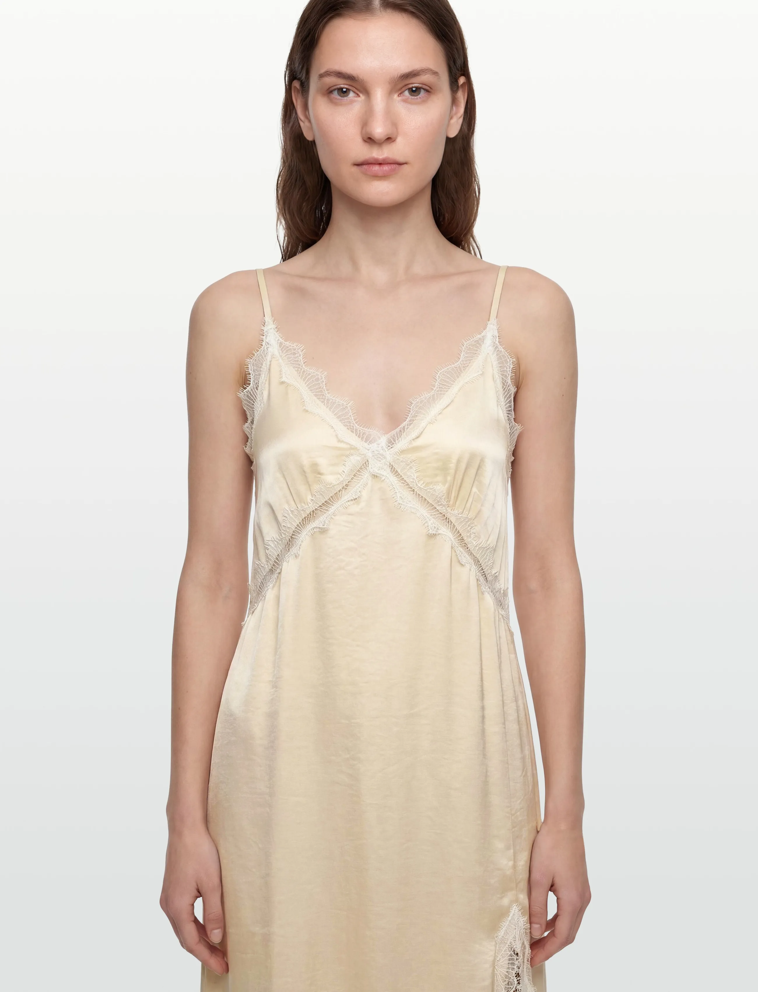 A-View - Zoe dress - schlupfkleider - 069 pale yellow - 3