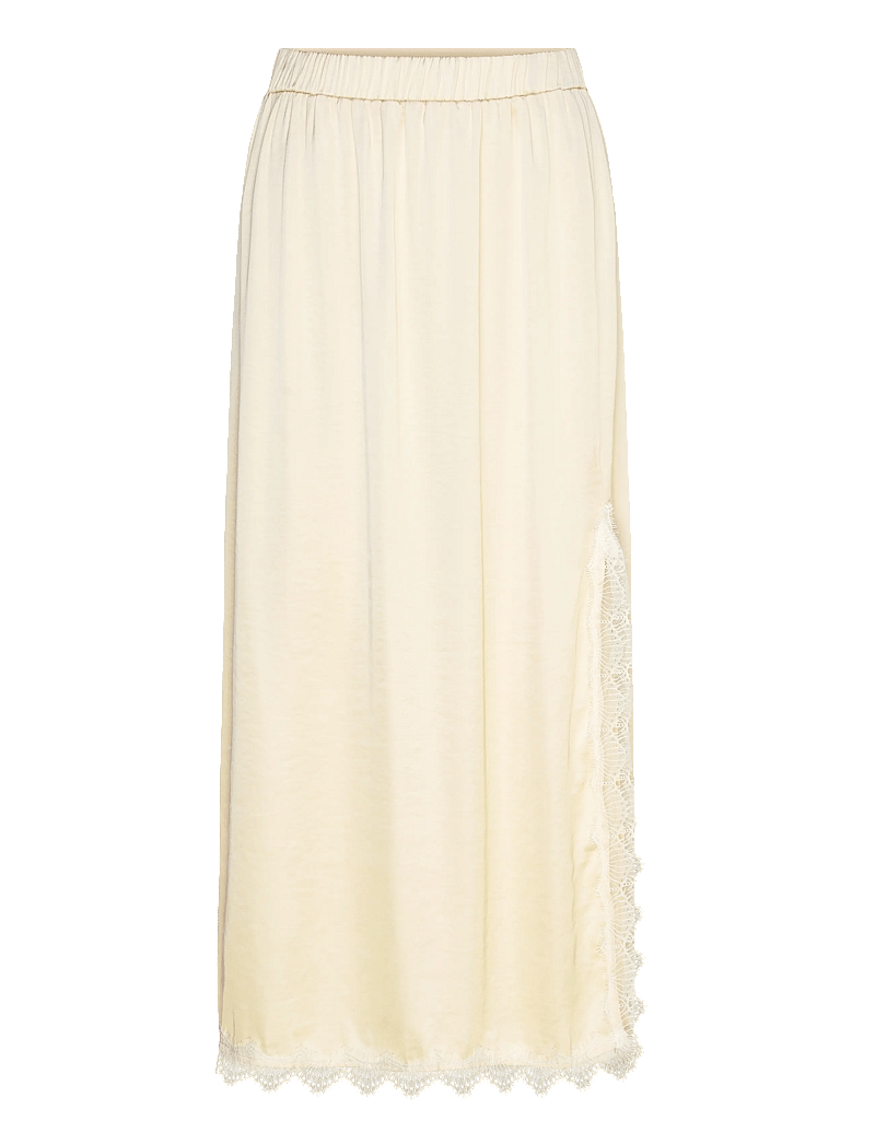 A-View - Zoe skirt - satinröcke - pale yellow - 1
