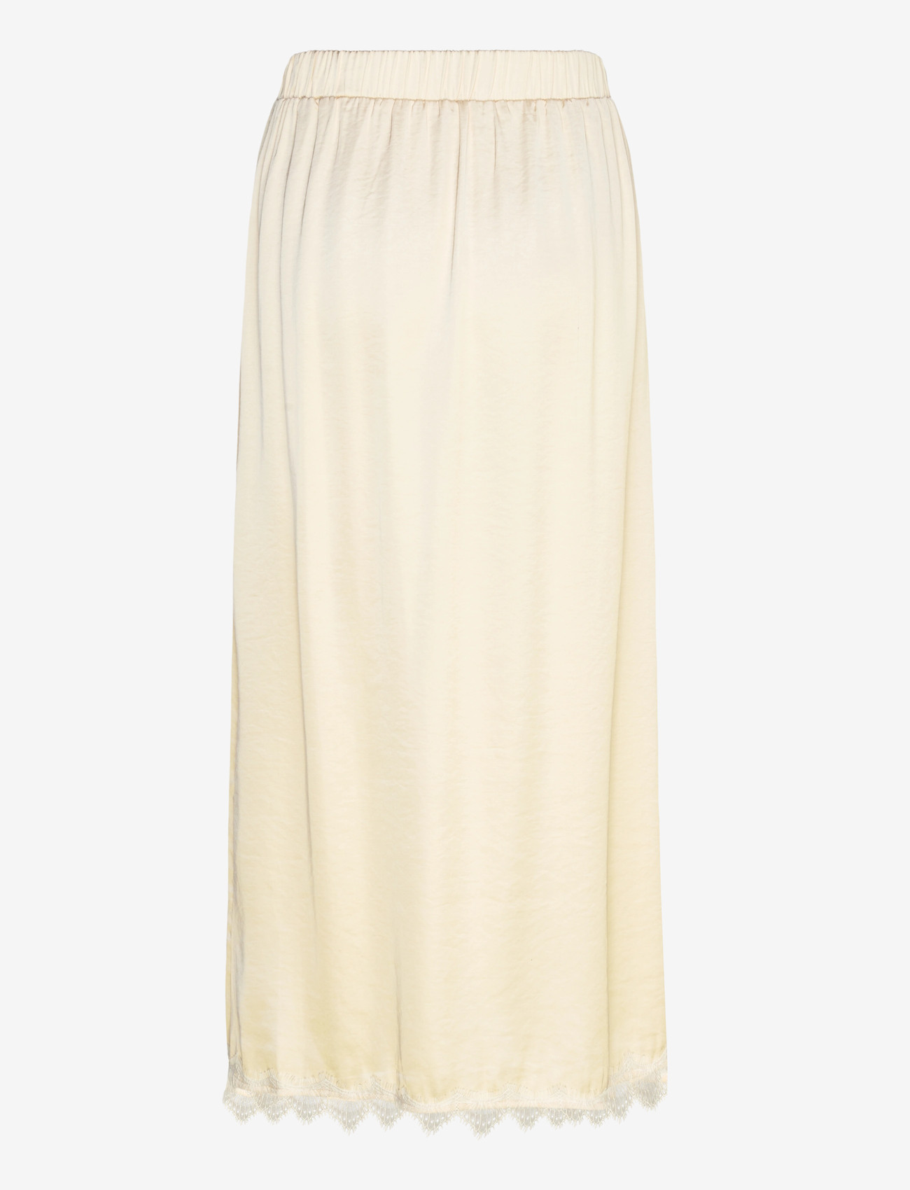A-View - Zoe skirt - satinkjolar - pale yellow - 1