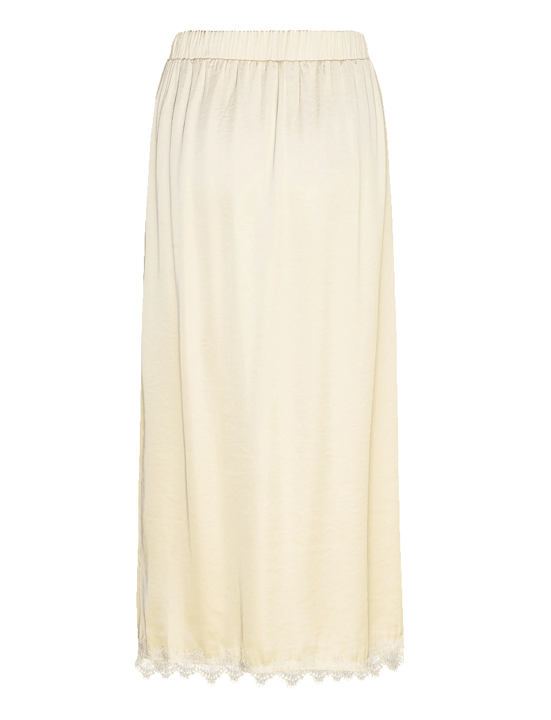 A-View - Zoe skirt - satinröcke - pale yellow - 2