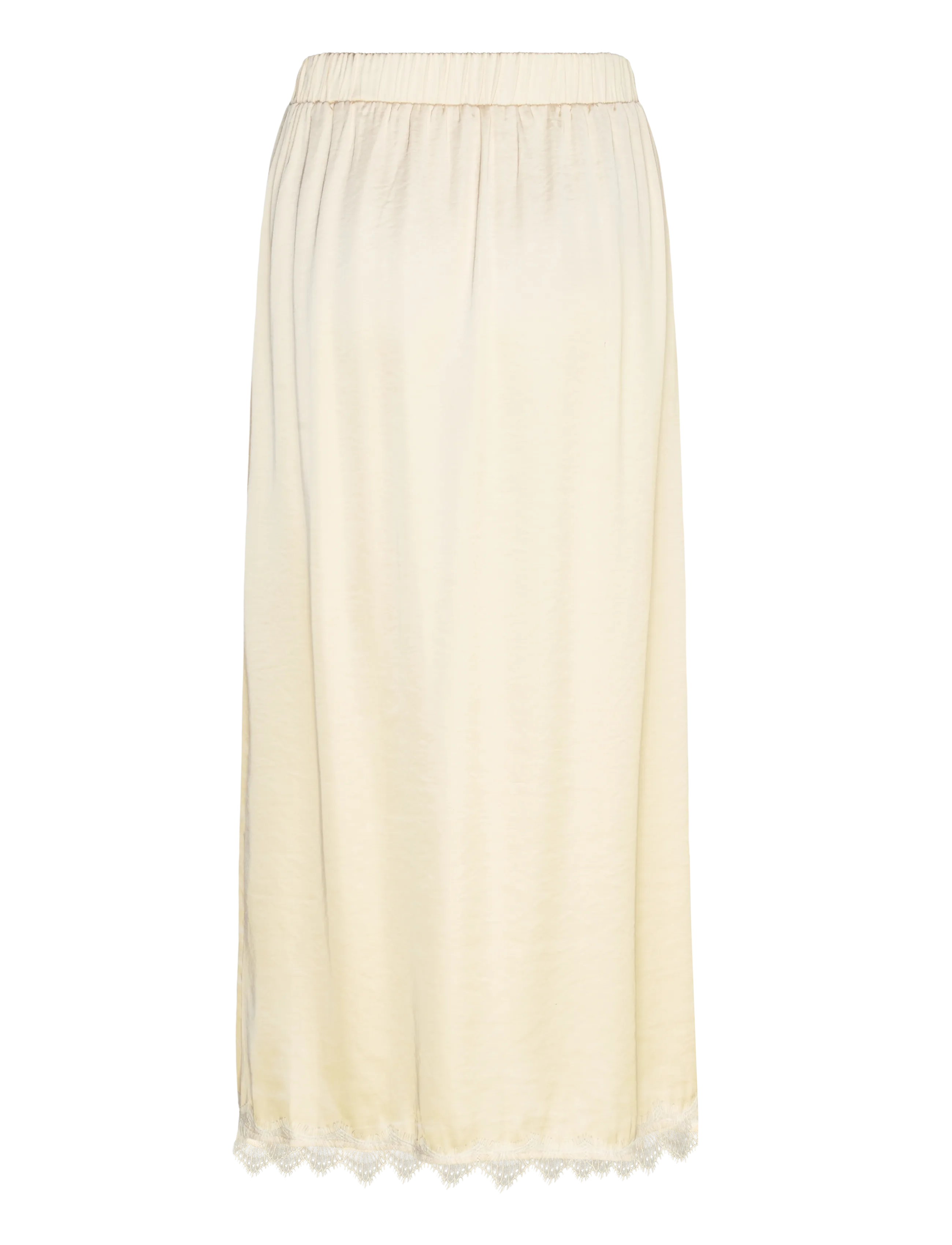 A-View - Zoe skirt - satiinist seelikud - pale yellow - 2