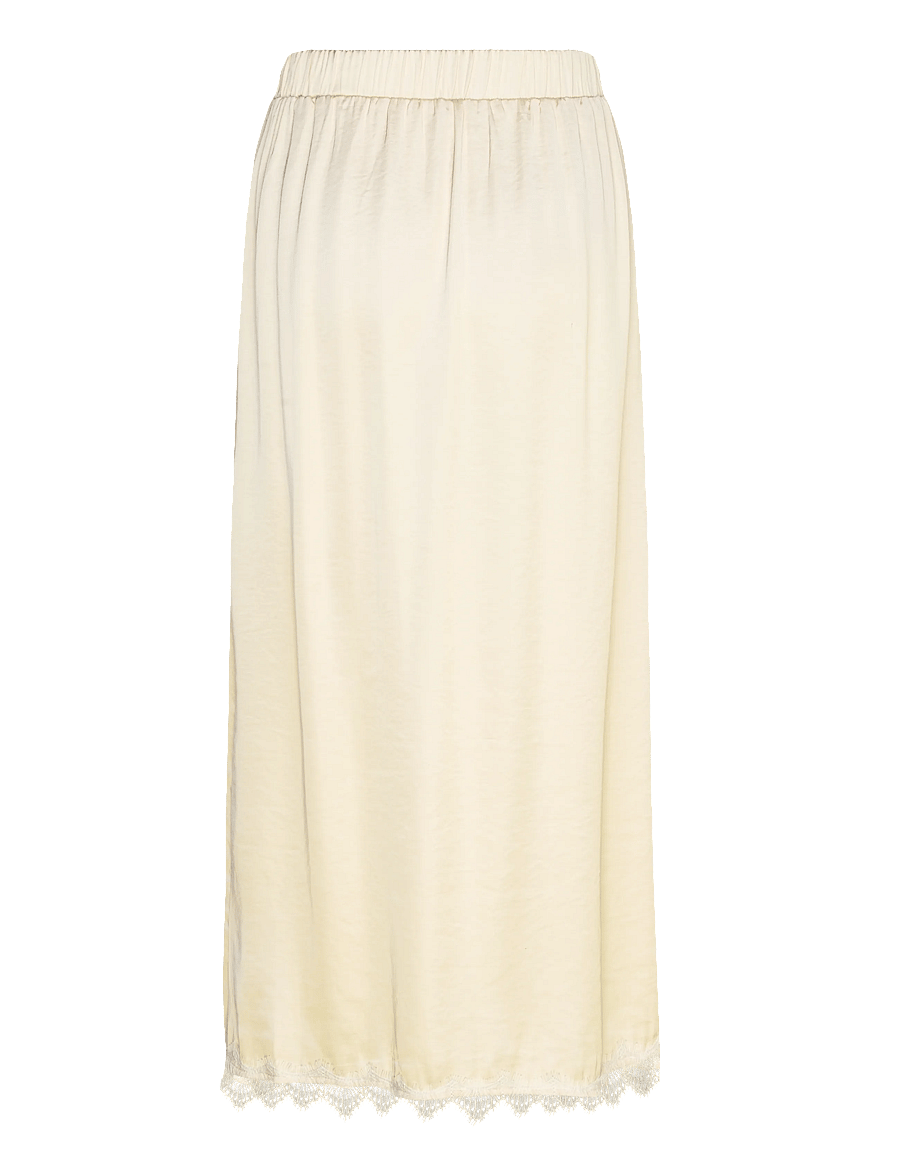 A-View - Zoe skirt - satinröcke - pale yellow - 2