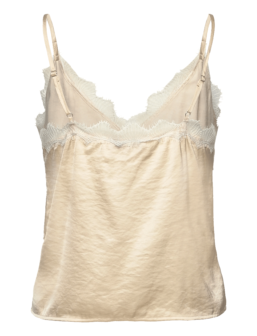A-View - Zoe top - Ärmellose tops - pale yellow - 2