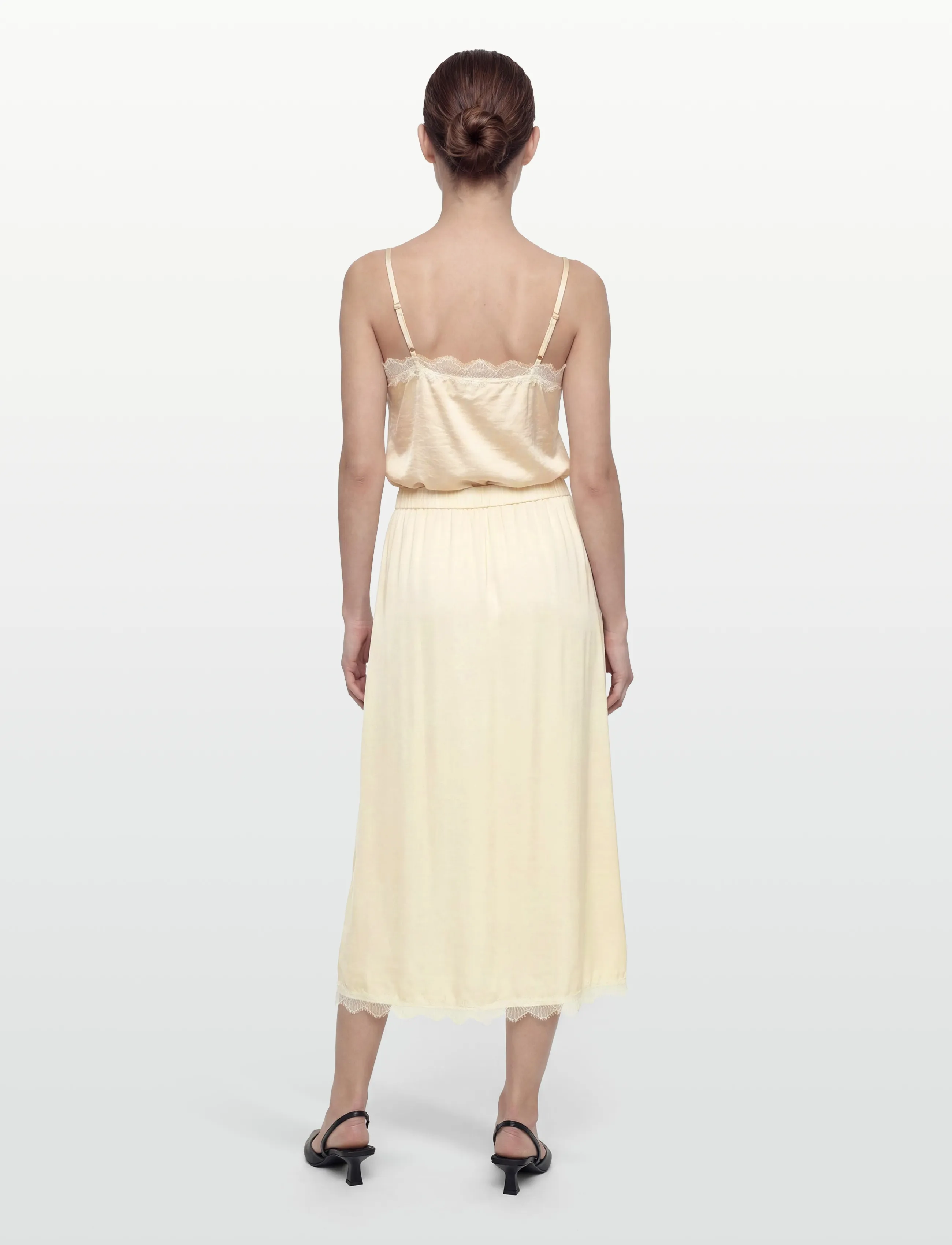 A-View - Zoe top - hihattomat topit - pale yellow - 4