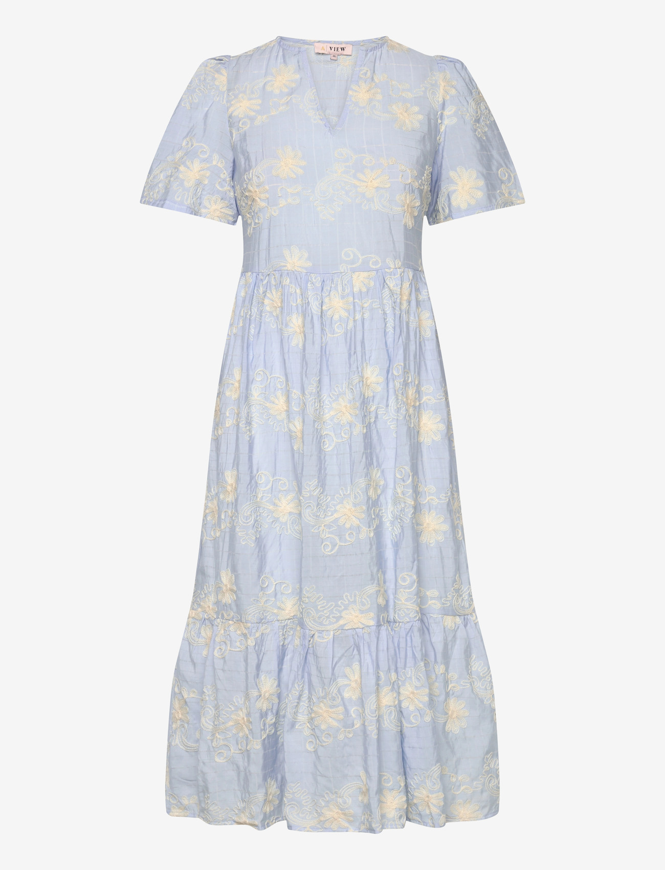 A-View - Daffodil dress - sommarklänningar - 282 light blue - 0