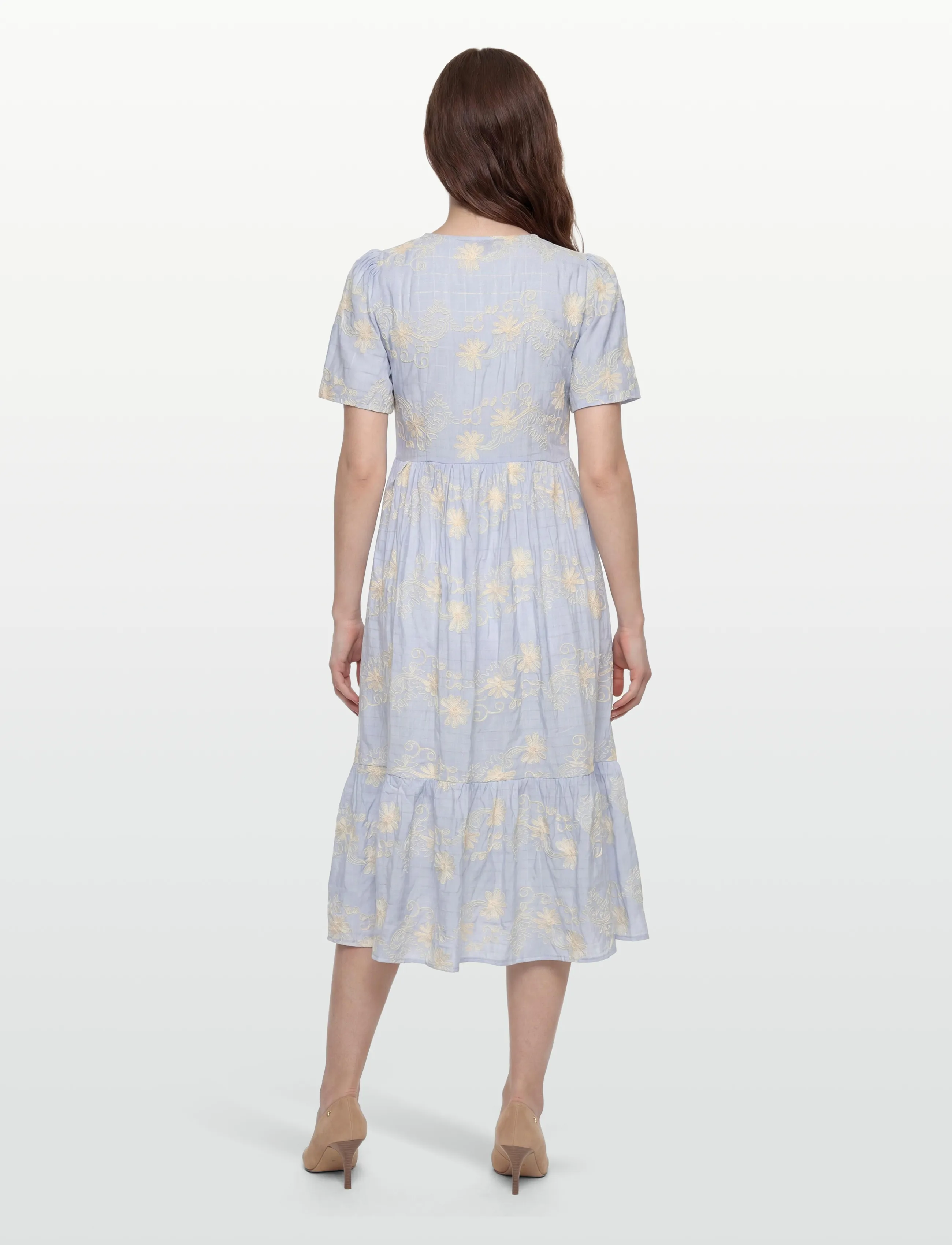 A-View - Daffodil dress - maxi kjoler - 282 light blue - 4